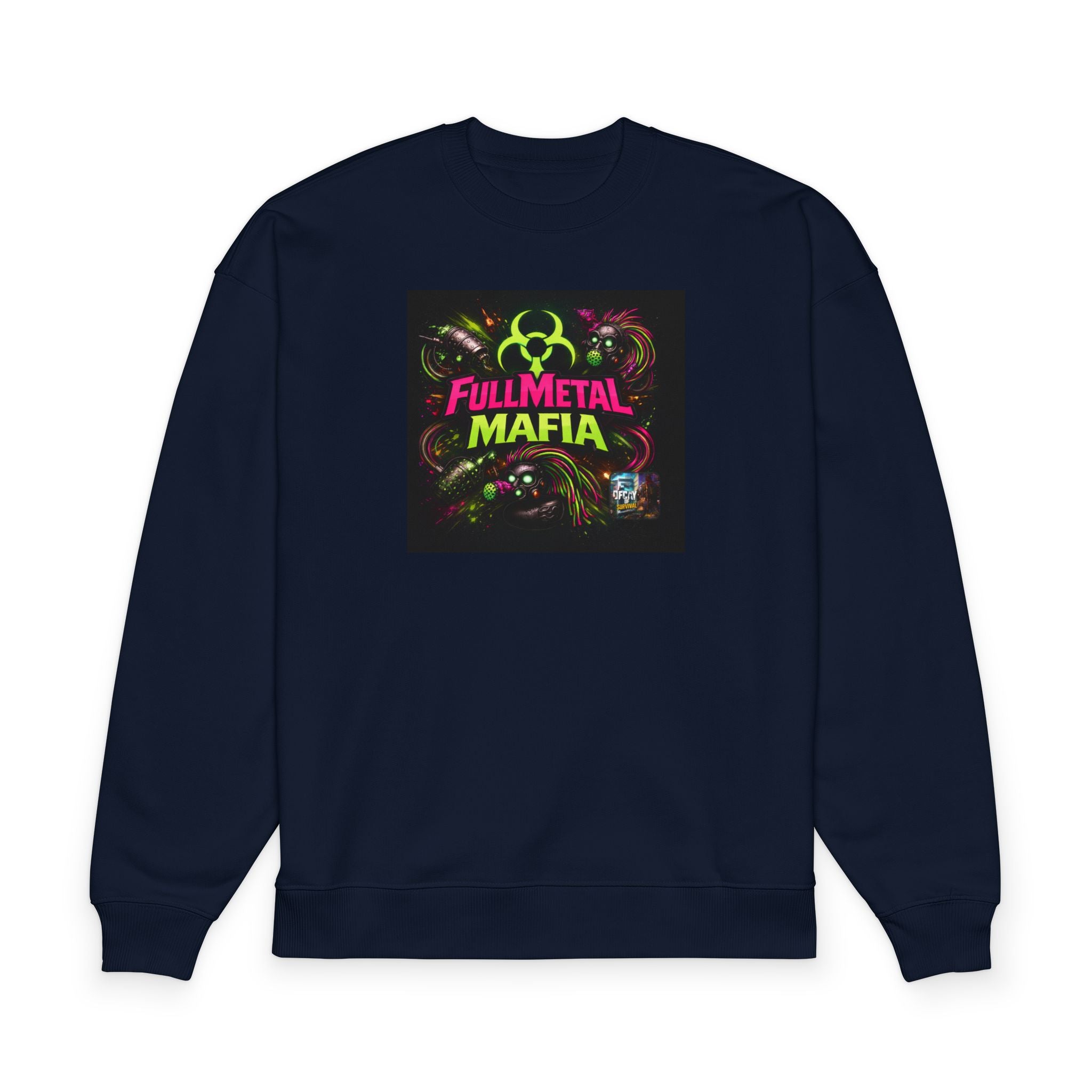 Fullmetal Mafia Graphic Sweatshirt — "Survival" Back Print