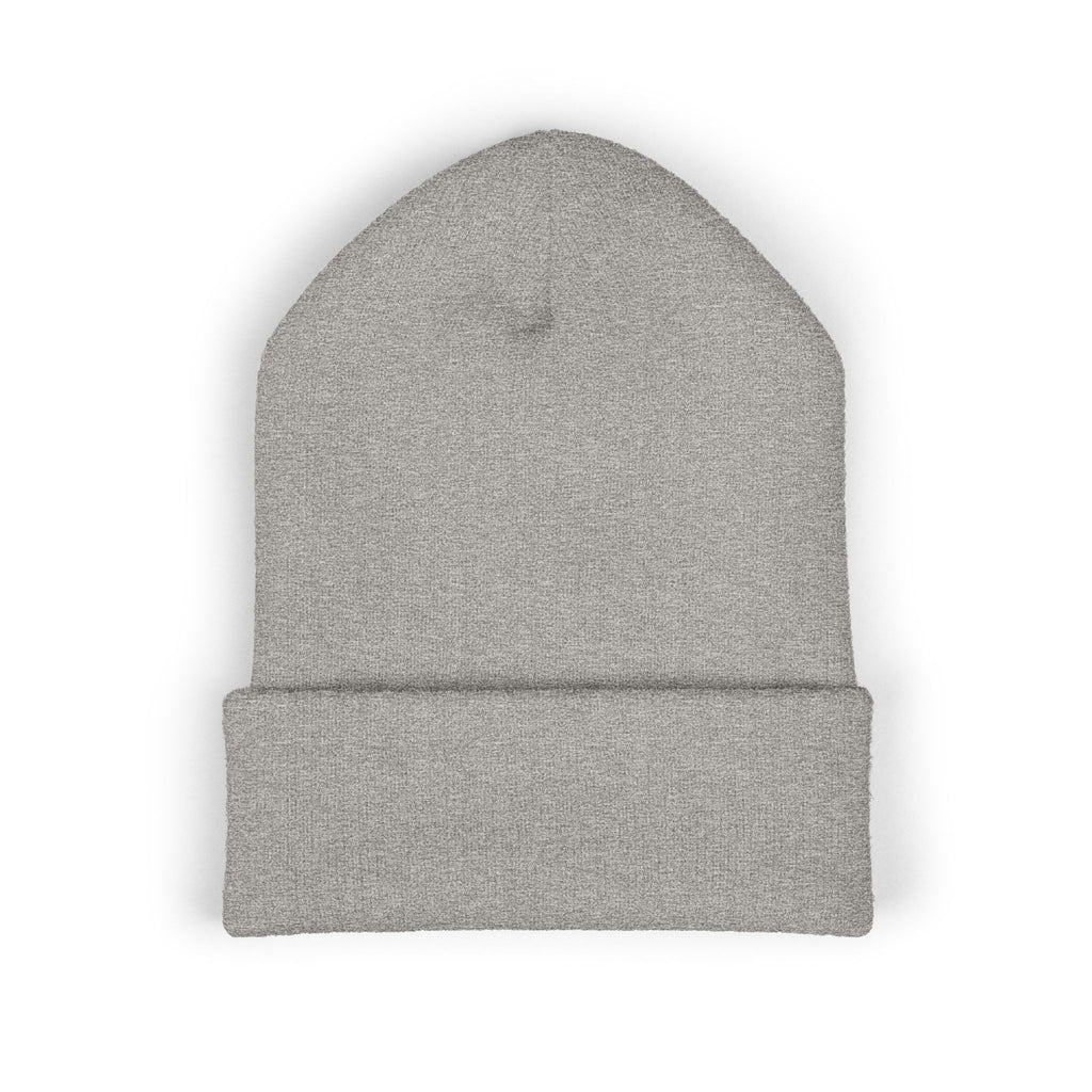 Embroidered 'Adventure Awaits' Classic Cuffed Beanie