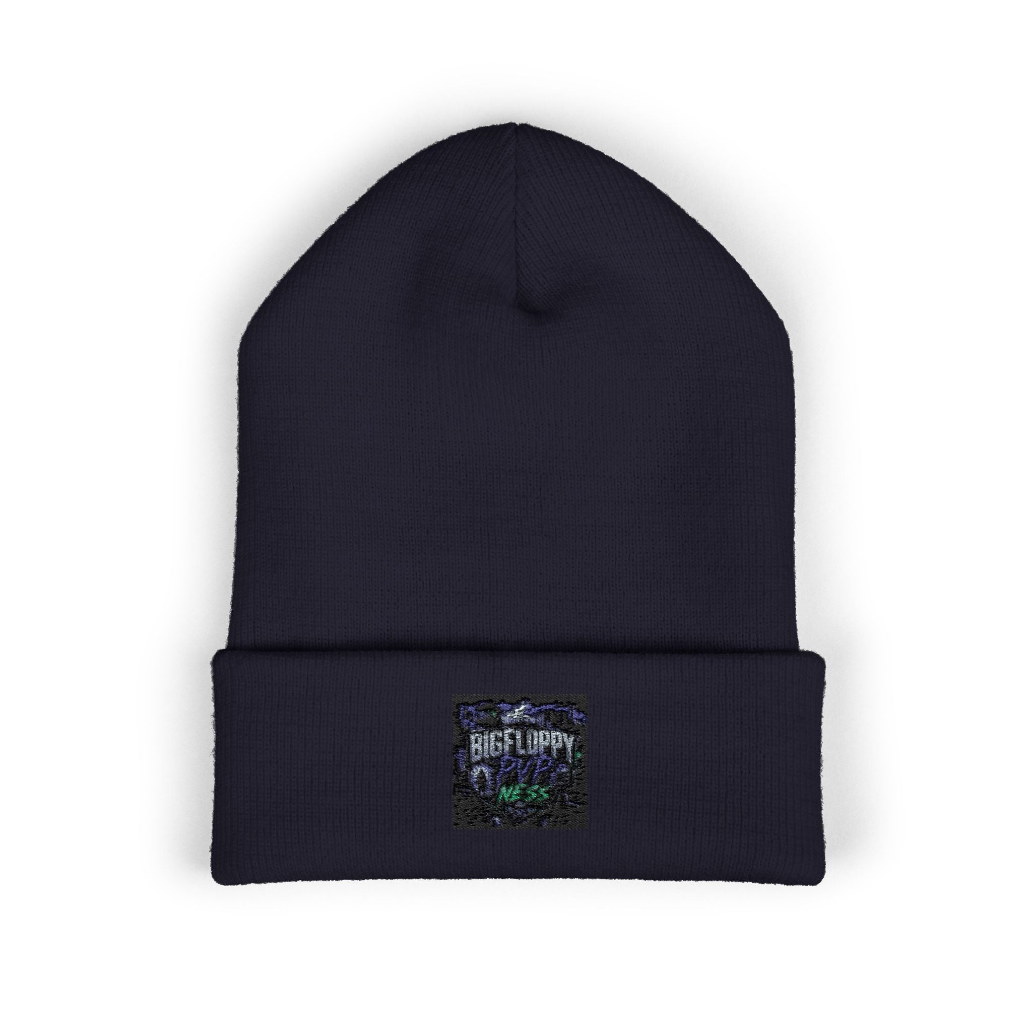 Embroidered 'Adventure Awaits' Classic Cuffed Beanie
