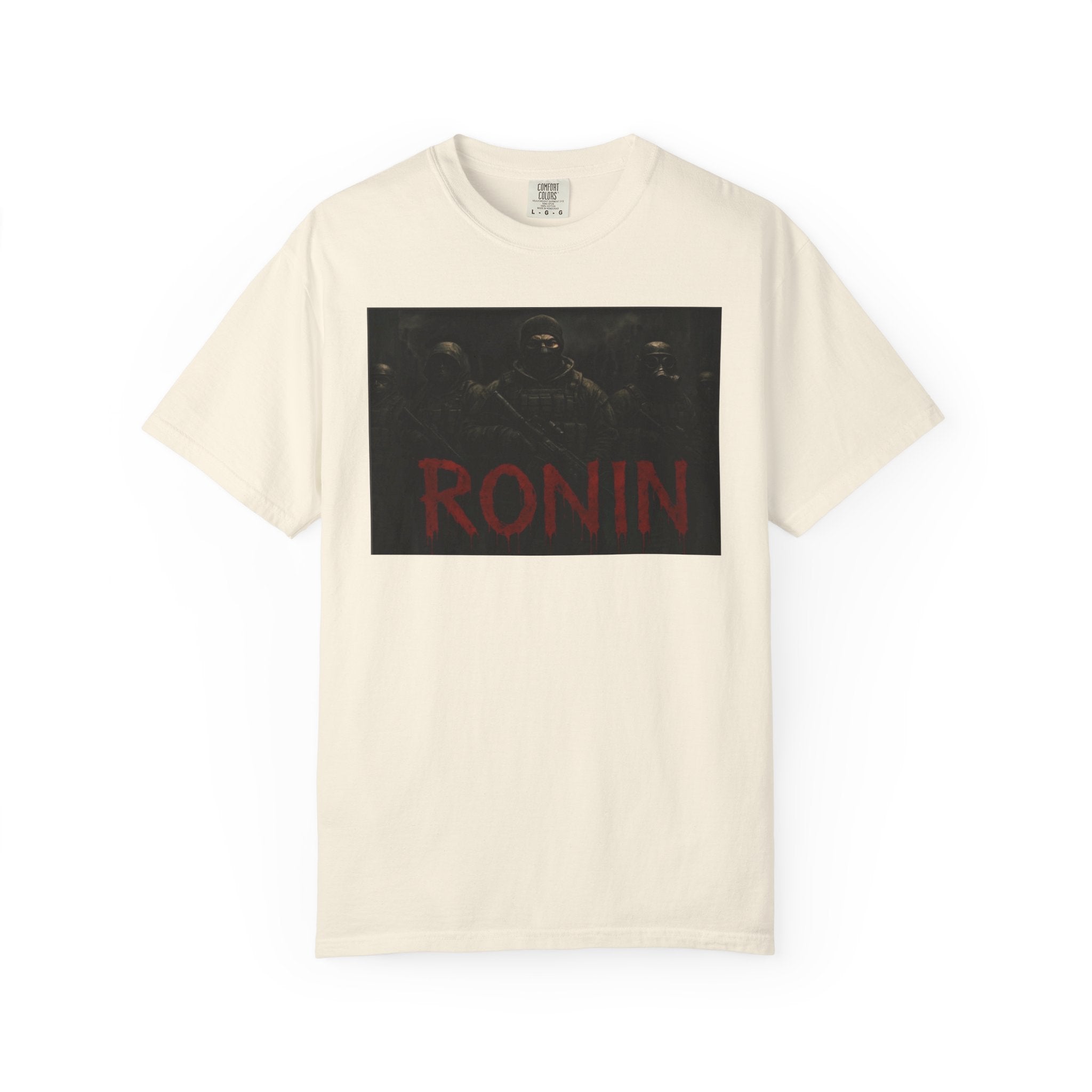 Ronin Graphic T-Shirt — 'Ronin' Front & 'Survival' Back Streetwear Tee