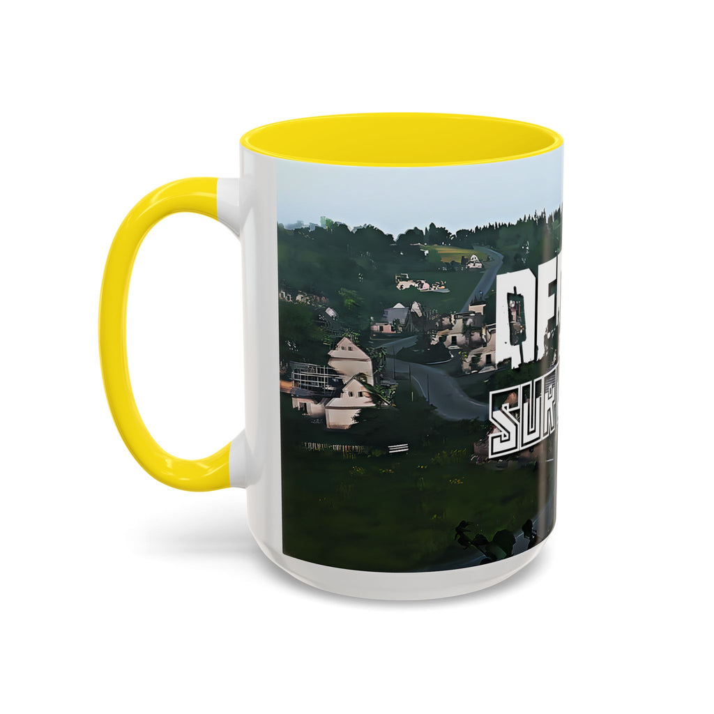 Decay of Survival Coffee Mug — Livonia Accent Mug (11/15oz)