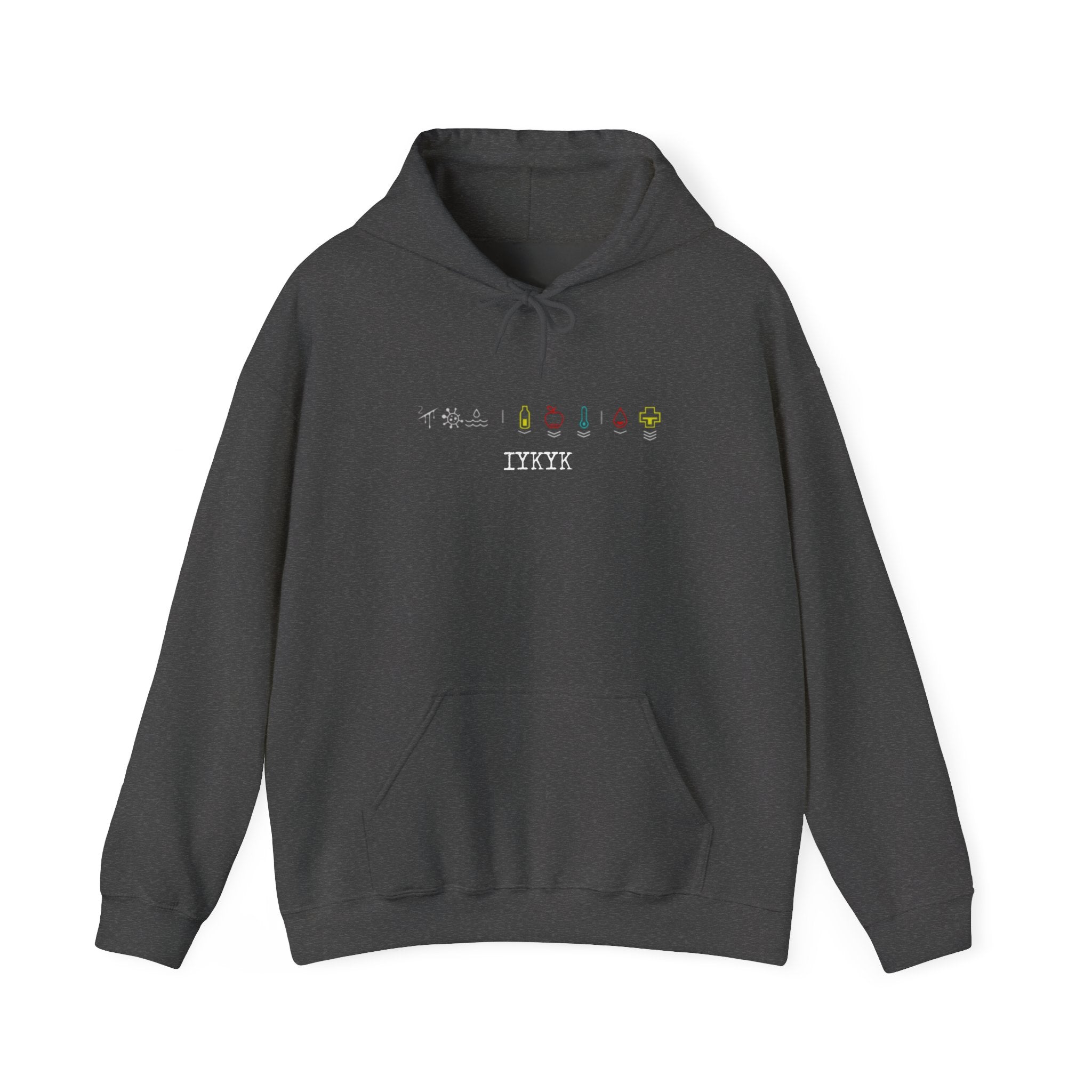 Survivor Graphic Hoodie — 'Decay' Urban Photo-Print Back Crewneck
