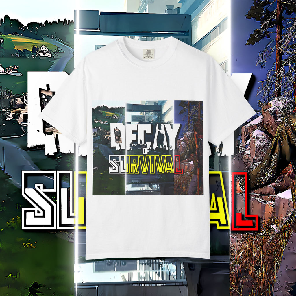 Decay of Survival T-Shirt | Post-Apocalyptic Survival Graphic
