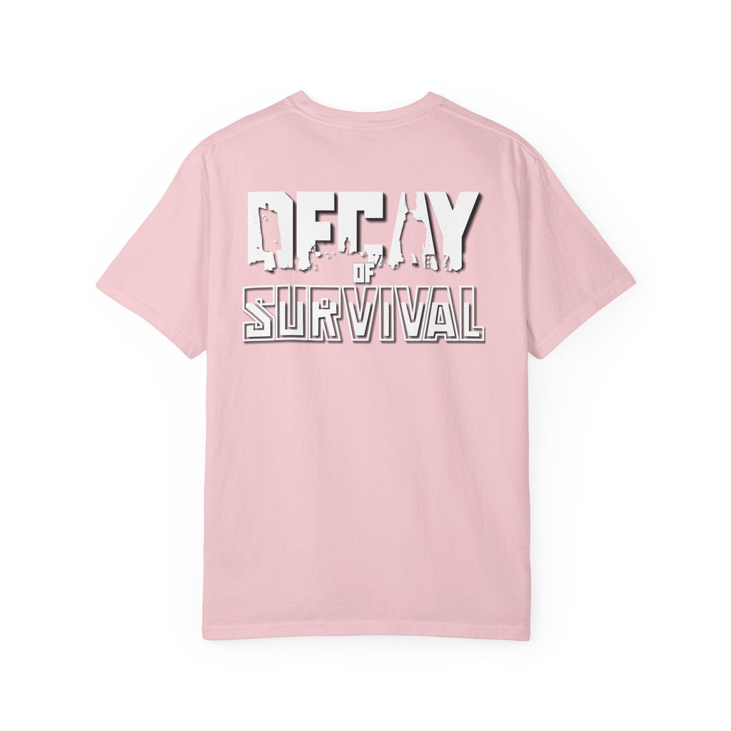 Decay Of Survival Faction Tee — 'ABN' Logo Front & 'Decay of Survival - White' Graphic Back
