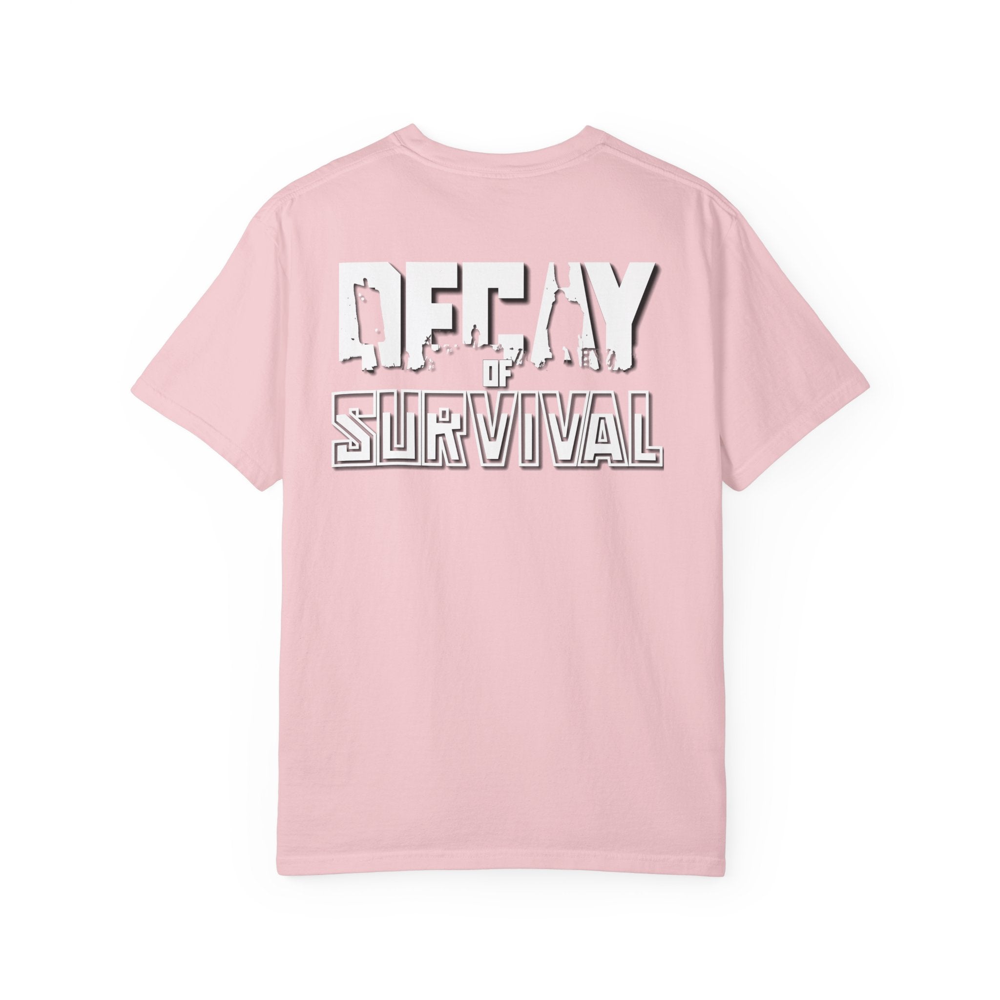 Decay Of Survival Faction Tee — 'ABN' Logo Front & 'Decay of Survival - White' Graphic Back