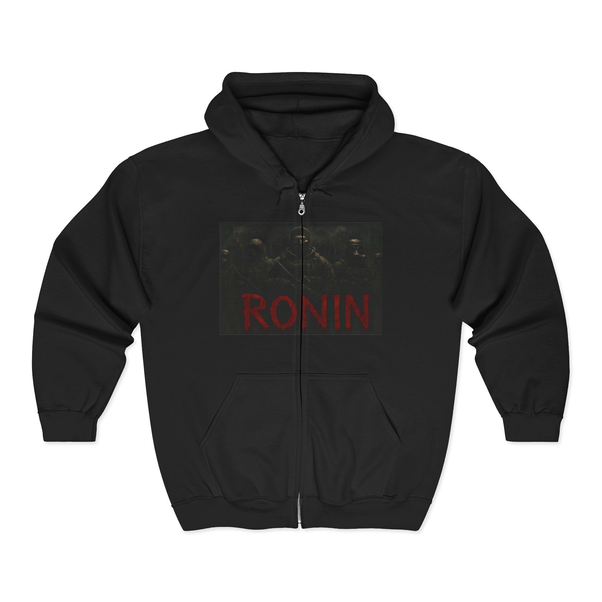Decay of Survival "RONIN" Zip Hoodie — Post-Apocalyptic Gamer Jacket