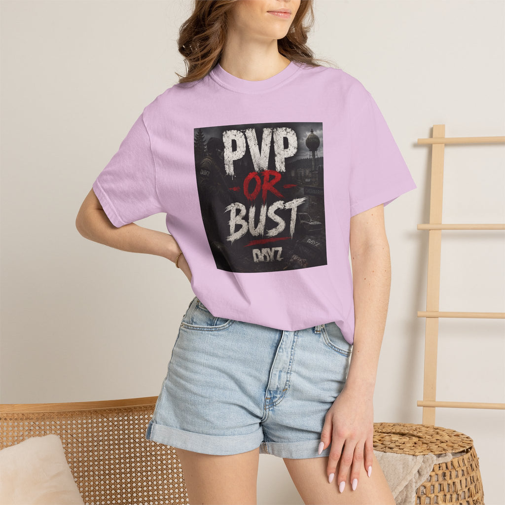 PVP or Bust T-Shirt — DayZ PvP Survival Gamer Tee