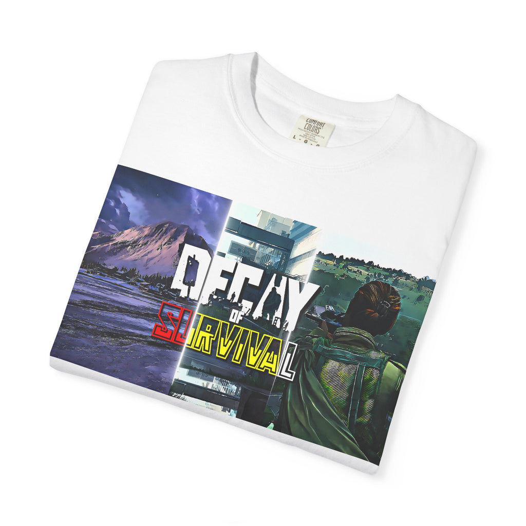 Decay Of Survival Retro Graphic T-Shirt — "OFFDAY Survival" Gamer Adventure Tee