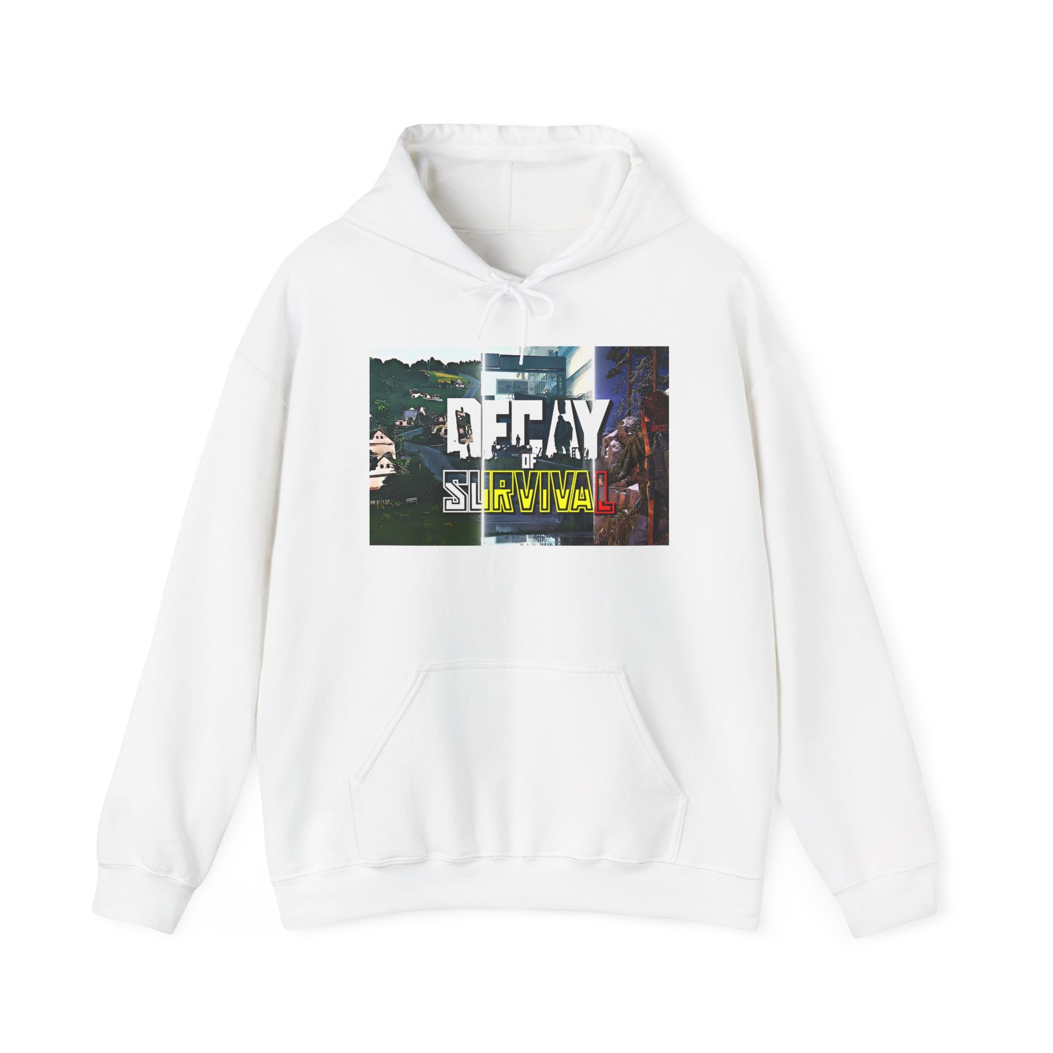 Decay Of Survival Hoodie — Post-Apocalyptic Graphic Pullover