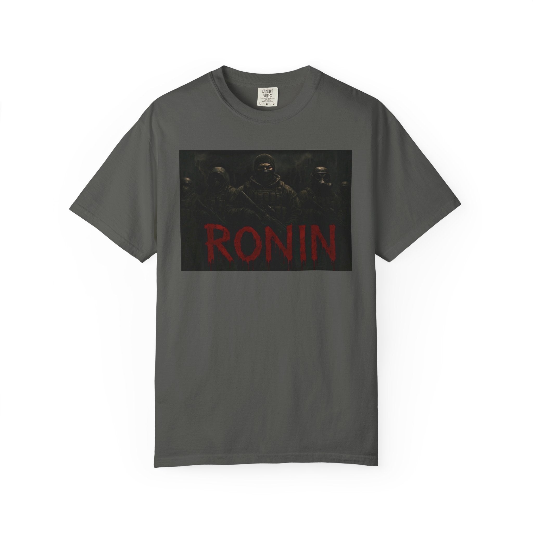 Ronin Graphic T-Shirt — 'Ronin' Front & 'Survival' Back Streetwear Tee