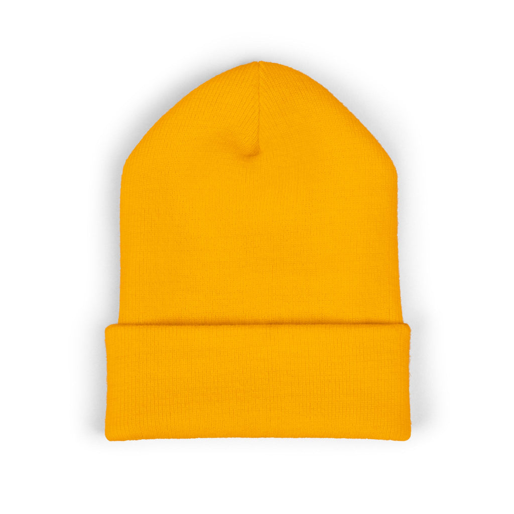 Embroidered 'Adventure Awaits' Classic Cuffed Beanie