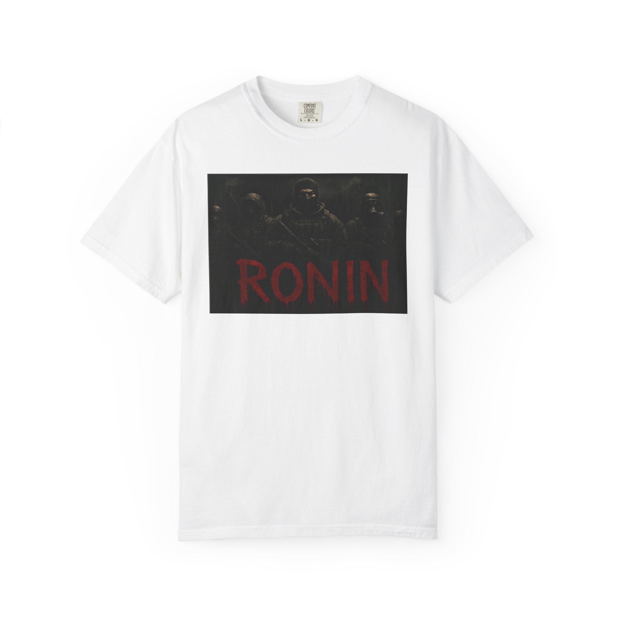 Ronin Graphic T-Shirt — 'Ronin' Front & 'Survival' Back Streetwear Tee