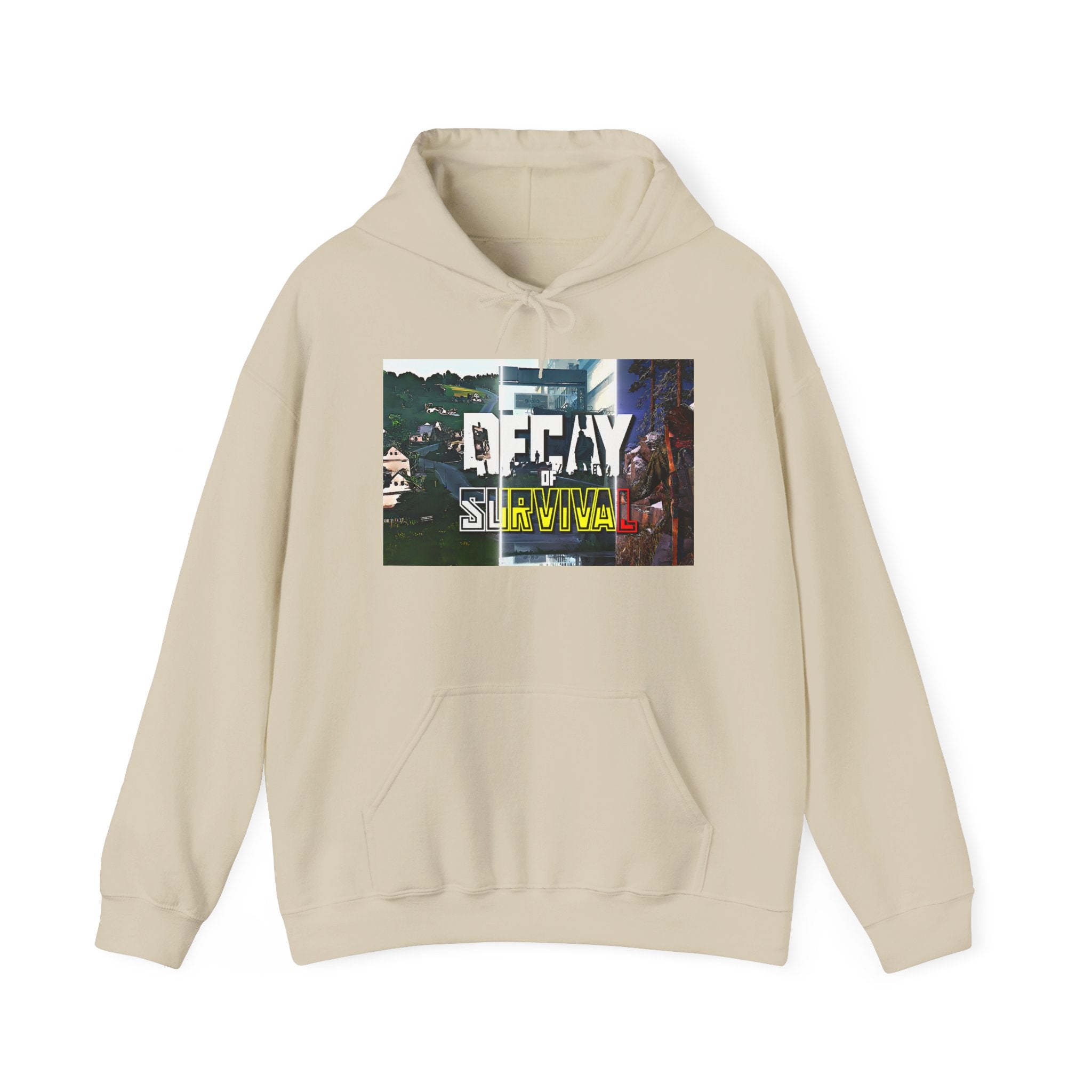 Decay Of Survival Hoodie — Post-Apocalyptic Graphic Pullover