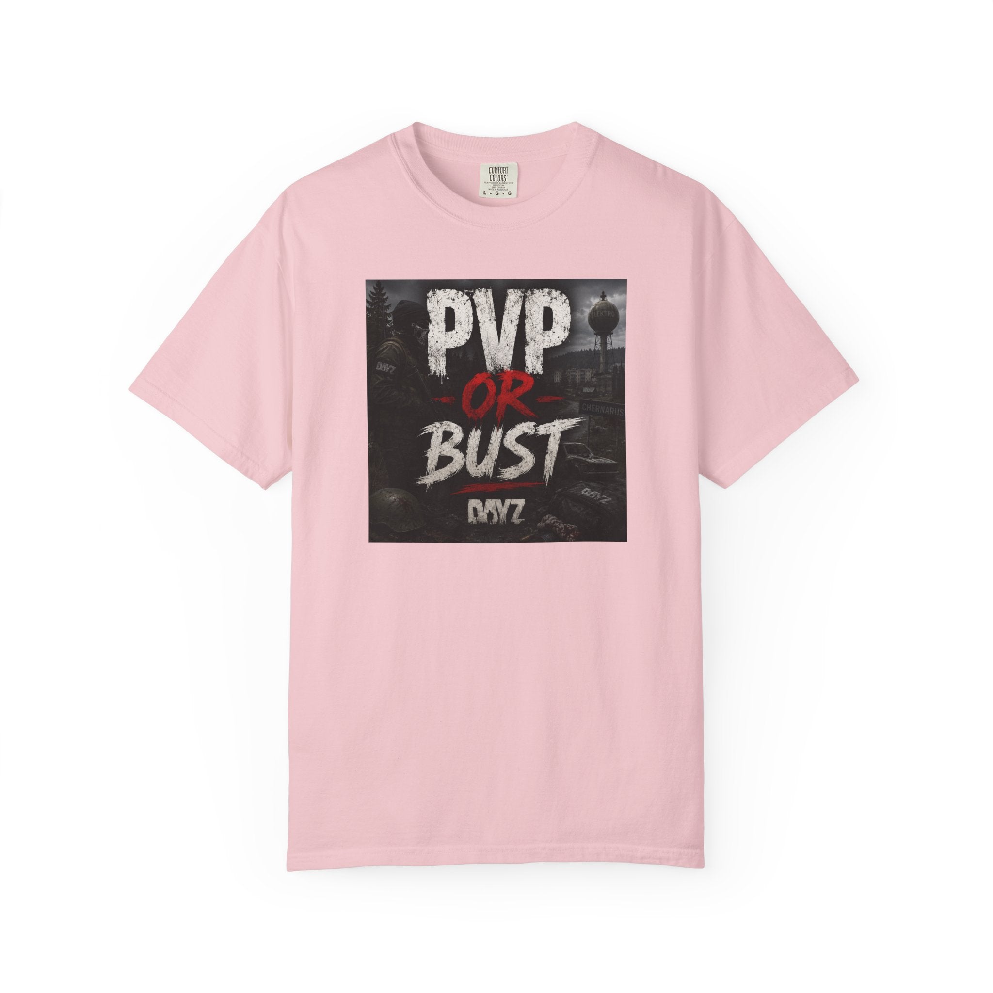 PVP or Bust T-Shirt — DayZ PvP Survival Gamer Tee