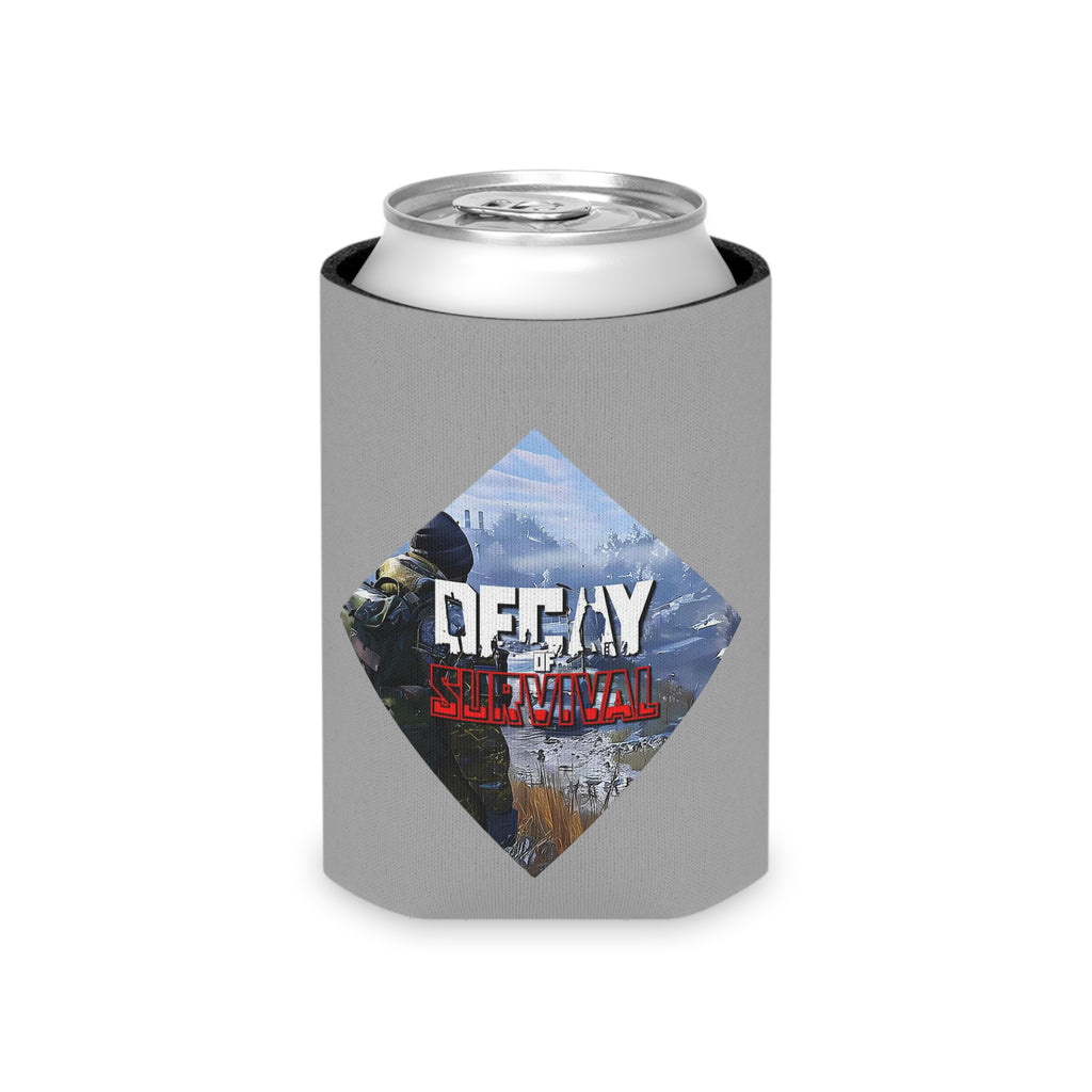 Decay Of Survival Can Cooler - Post-Apocalyptic Gamer Beverage Koozie