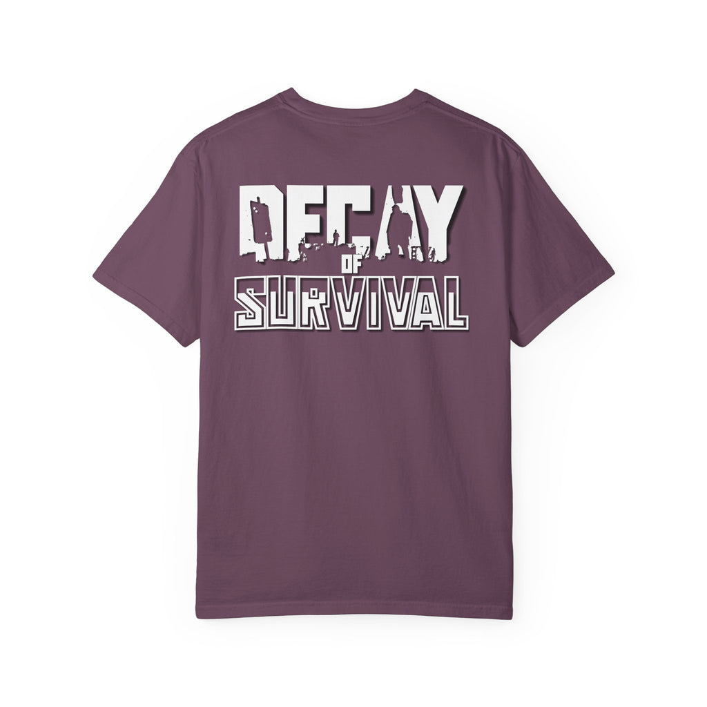 Decay Of Survival Faction Tee — 'ABN' Logo Front & 'Decay of Survival - White' Graphic Back