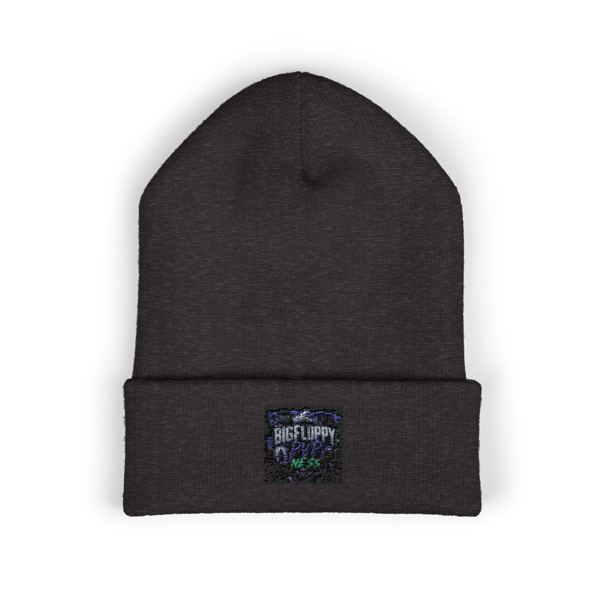 Embroidered 'Adventure Awaits' Classic Cuffed Beanie