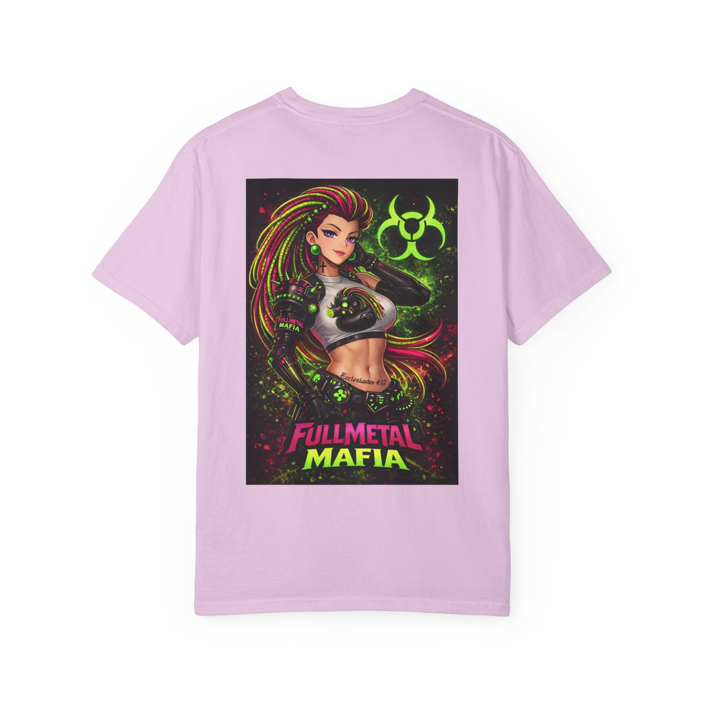 Decay Of Survival Faction Tee — 'Decay of Survival' Logo Front & 'FullMetalMafia' Graphic Logo Back