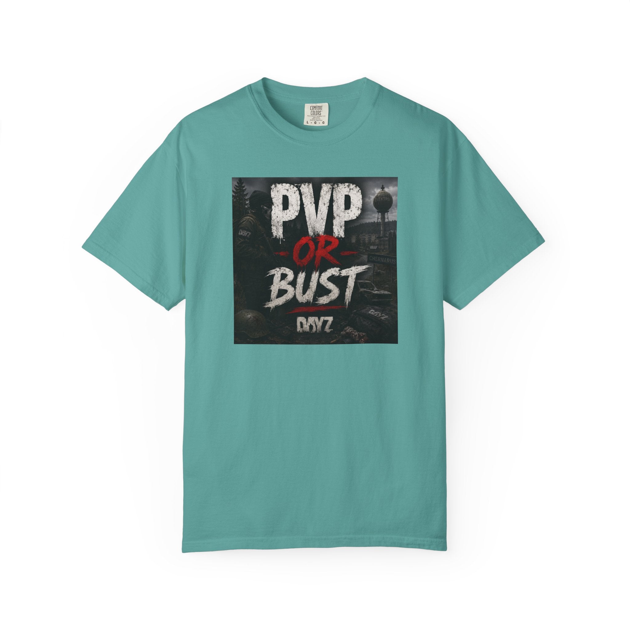 PVP or Bust T-Shirt — DayZ PvP Survival Gamer Tee