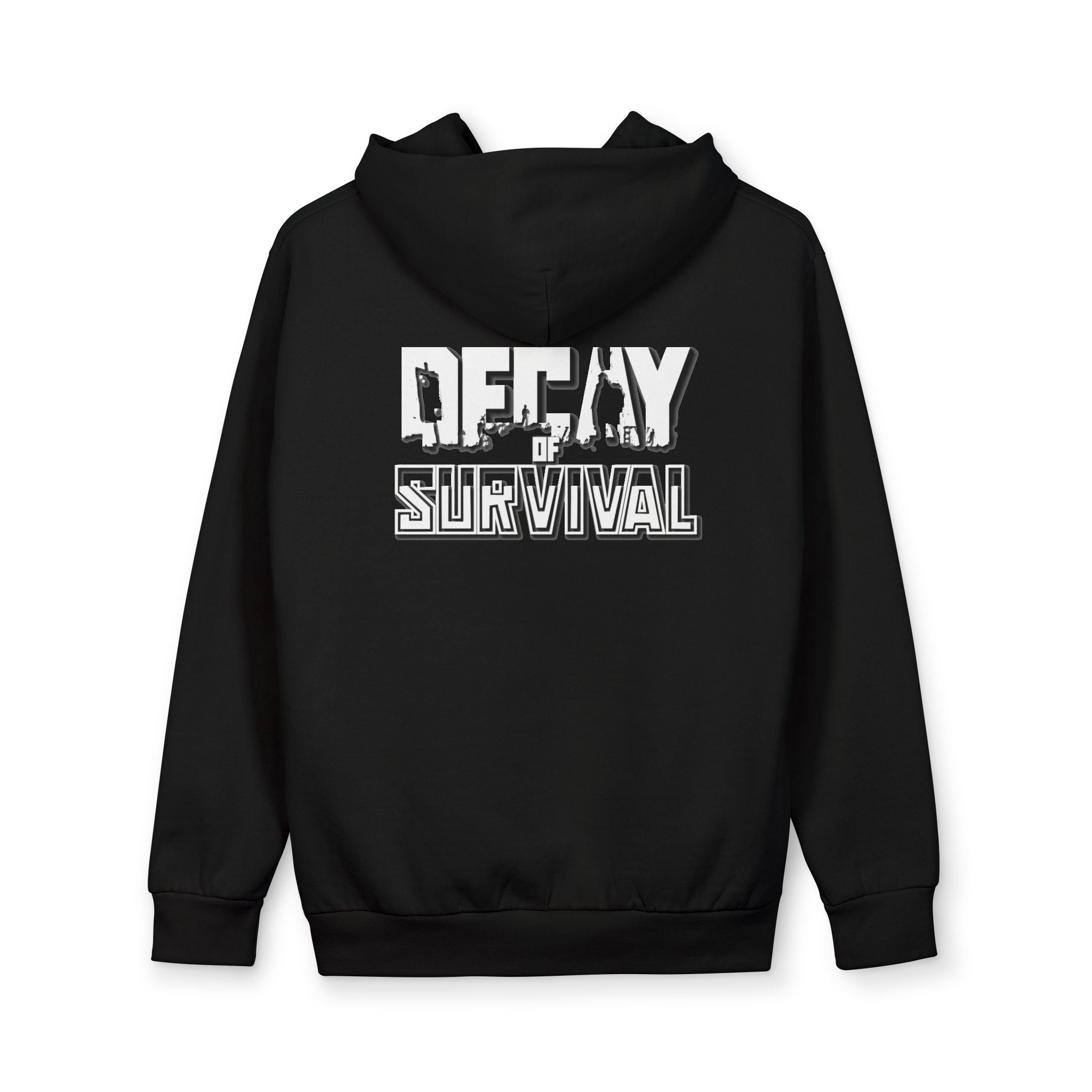 Decay Of Survival - White Hoodie — ABN Faction Logo Pullover