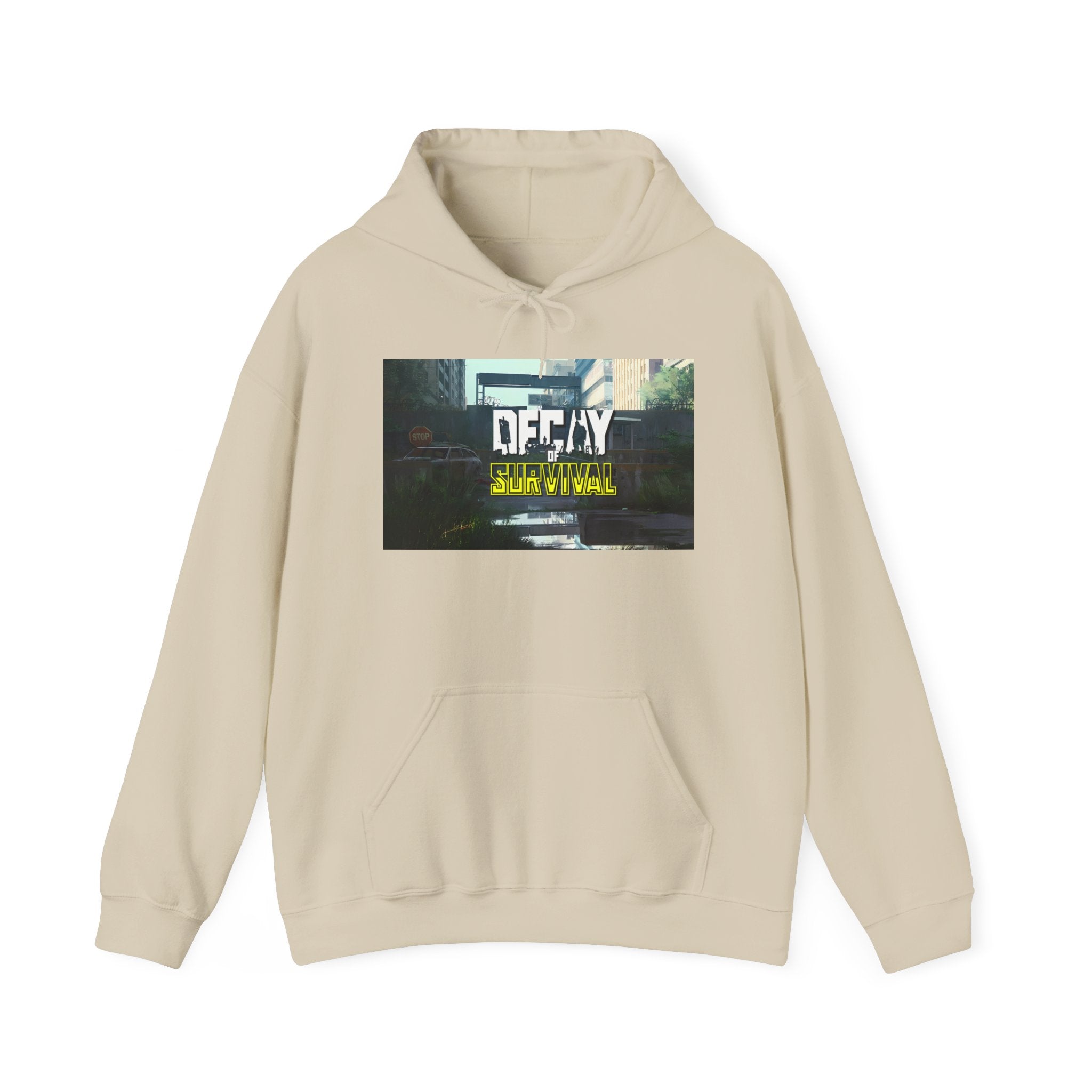 Decay Of Survival Hoodie - Urban Streetwear Graphic Pullover