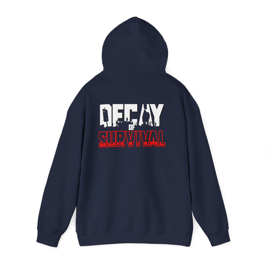 Survival PvP Hoodie — ‘Decay of Survival’ Gaming Graphic Sweatshirt