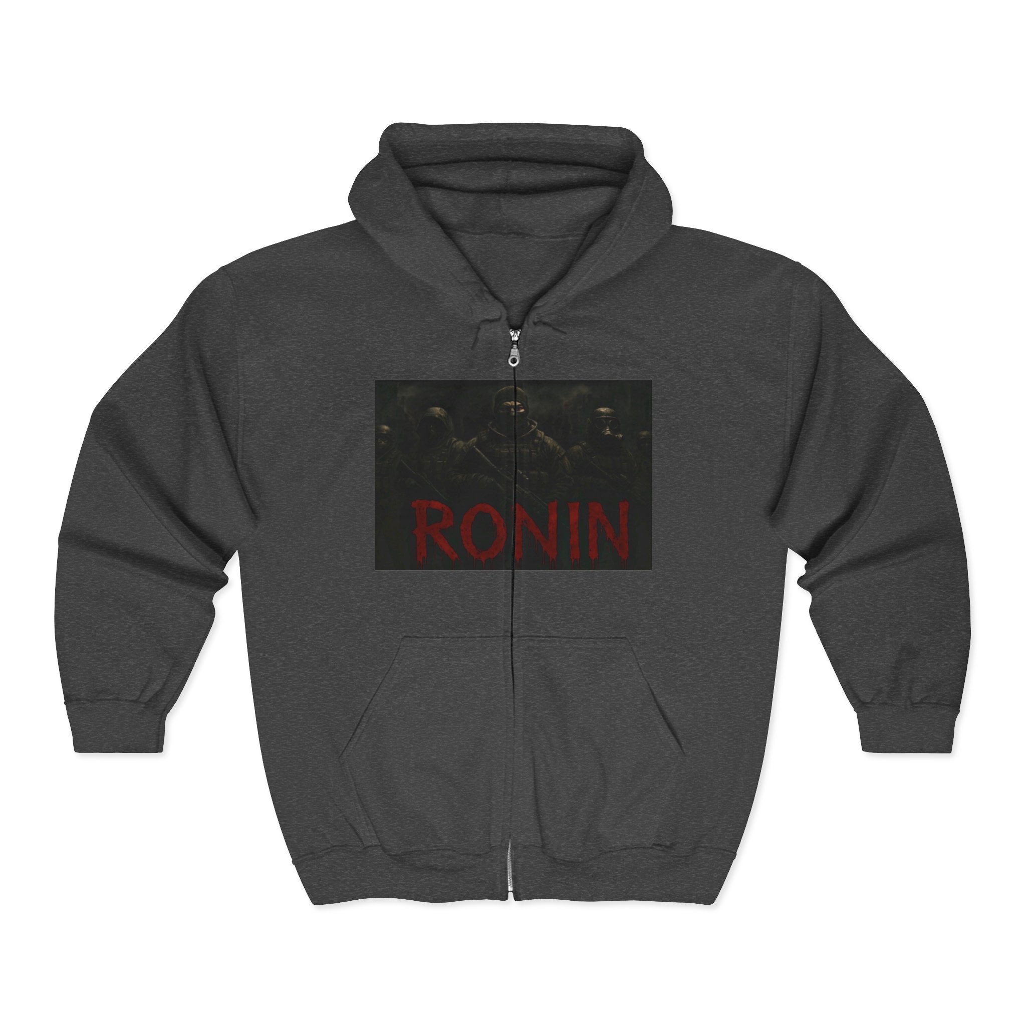 Decay of Survival "RONIN" Zip Hoodie — Post-Apocalyptic Gamer Jacket