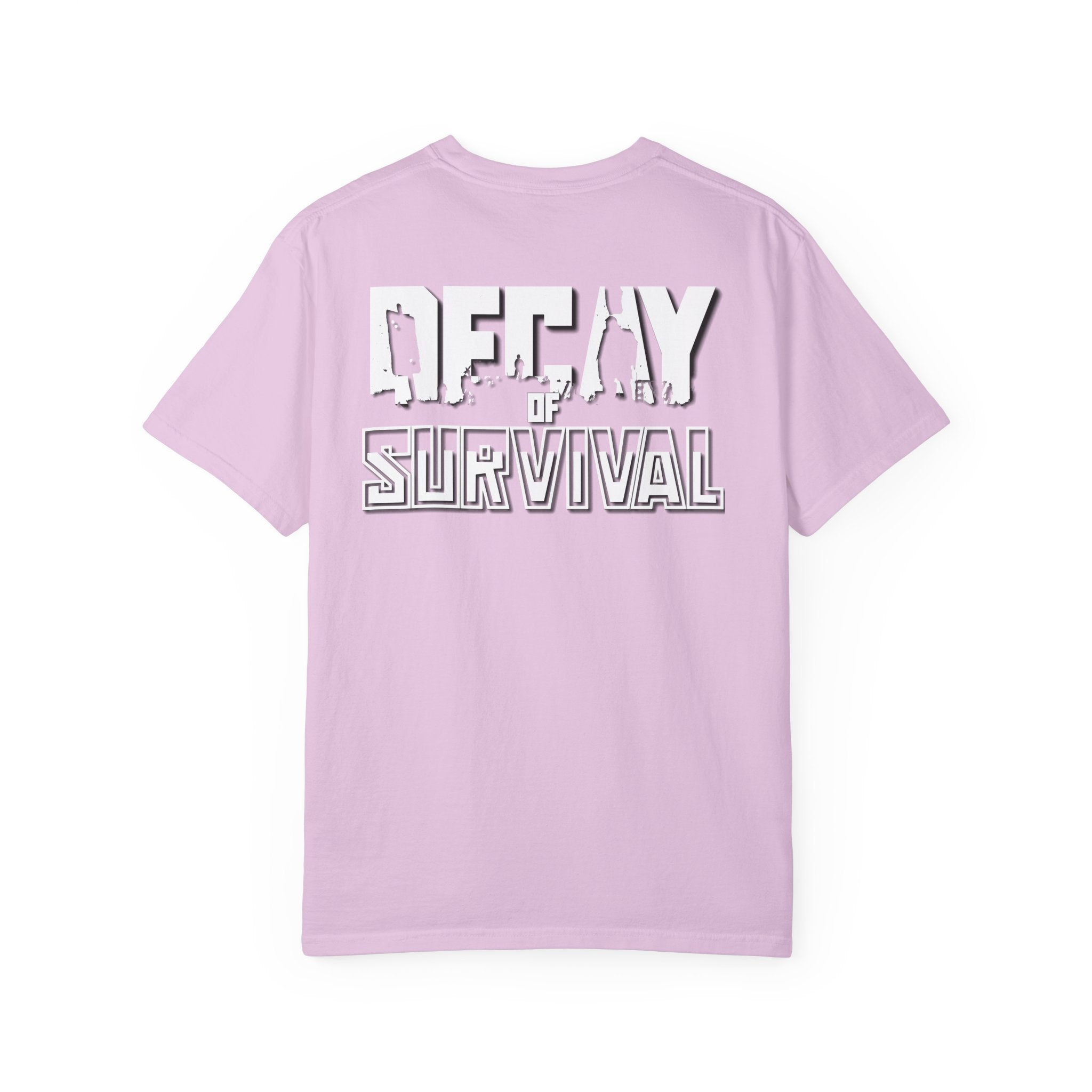 Decay Of Survival Faction Tee — 'ABN' Logo Front & 'Decay of Survival - White' Graphic Back