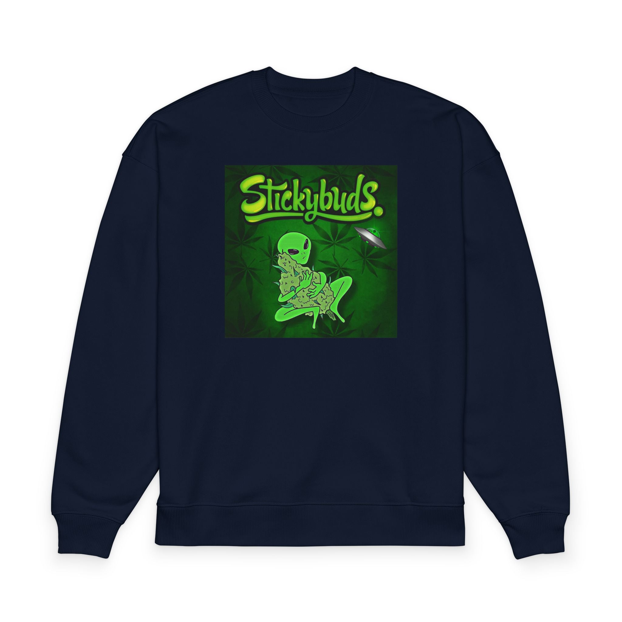 Stickybuds 'Radder 2.0' Sweatshirt — Alien Skate Graphic Pullover