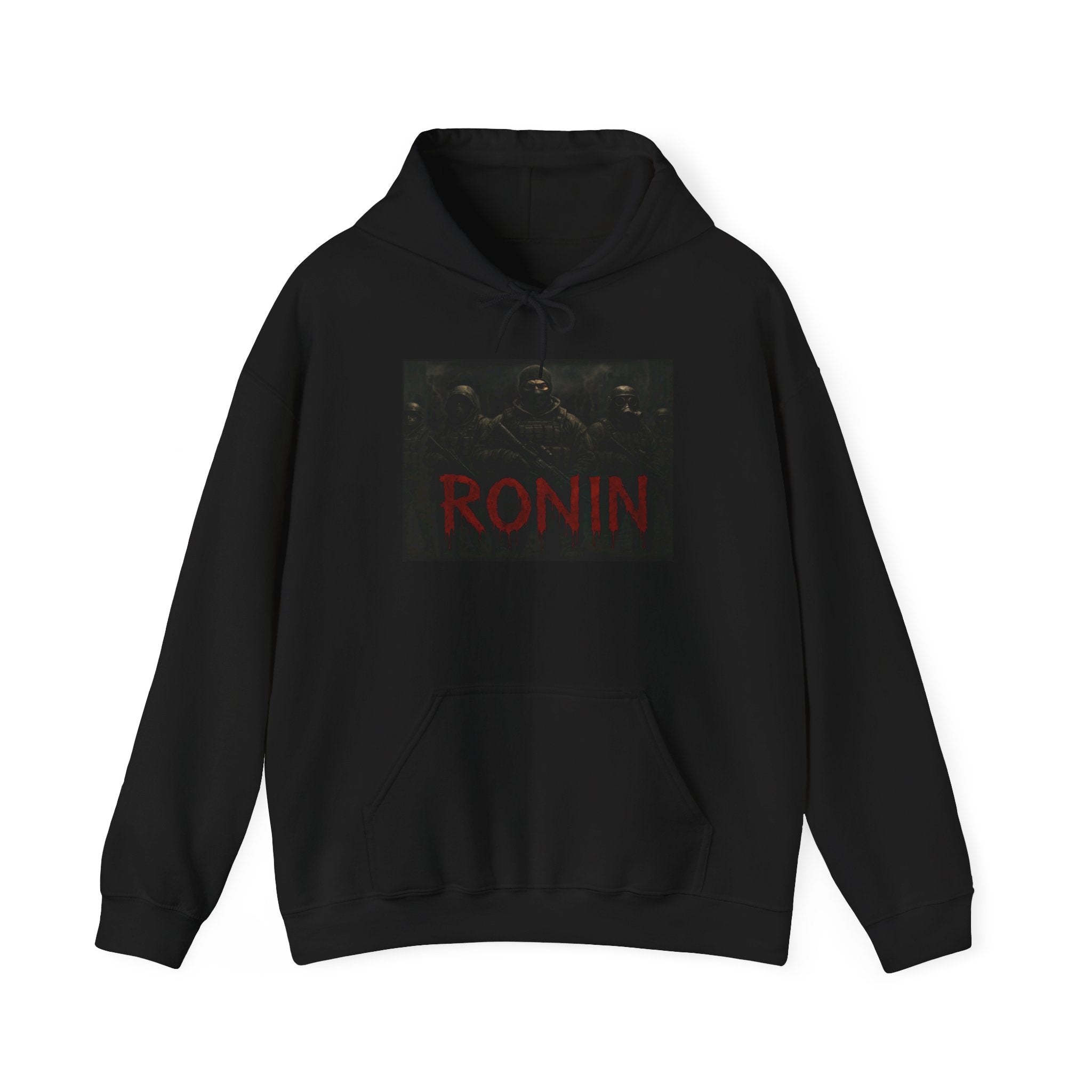 Ronin Survival Hoodie — Samurai-Inspired Streetwear Hooded Sweatshirt