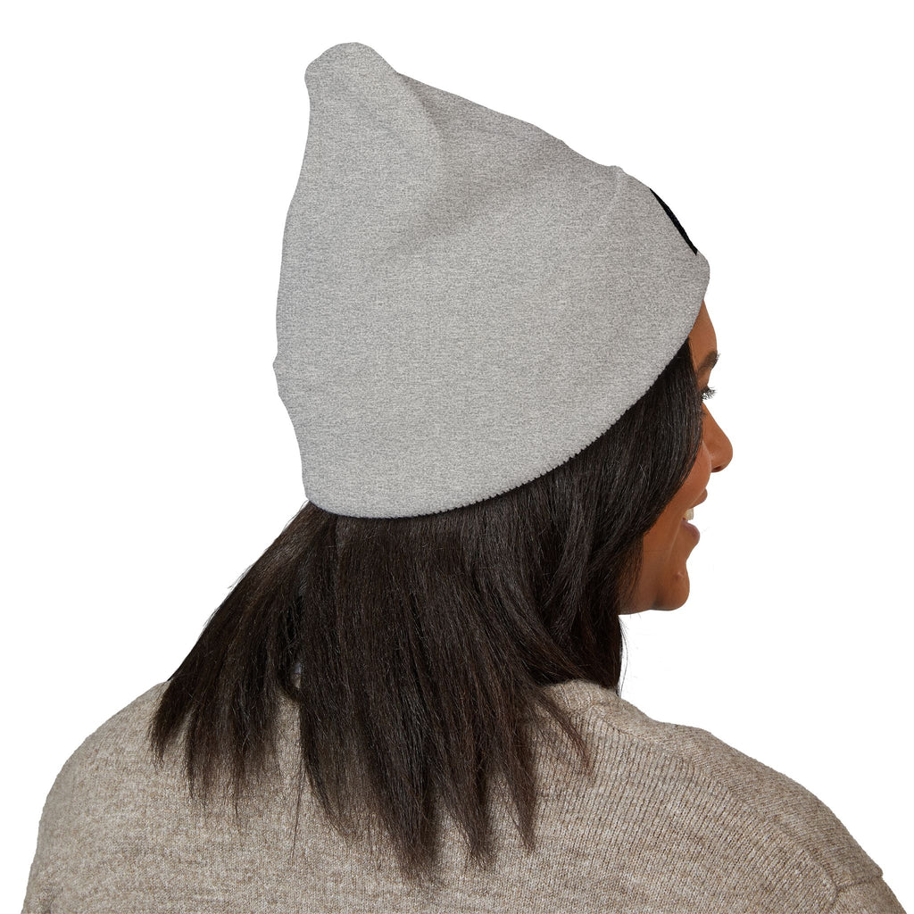 Embroidered 'Adventure Awaits' Classic Cuffed Beanie