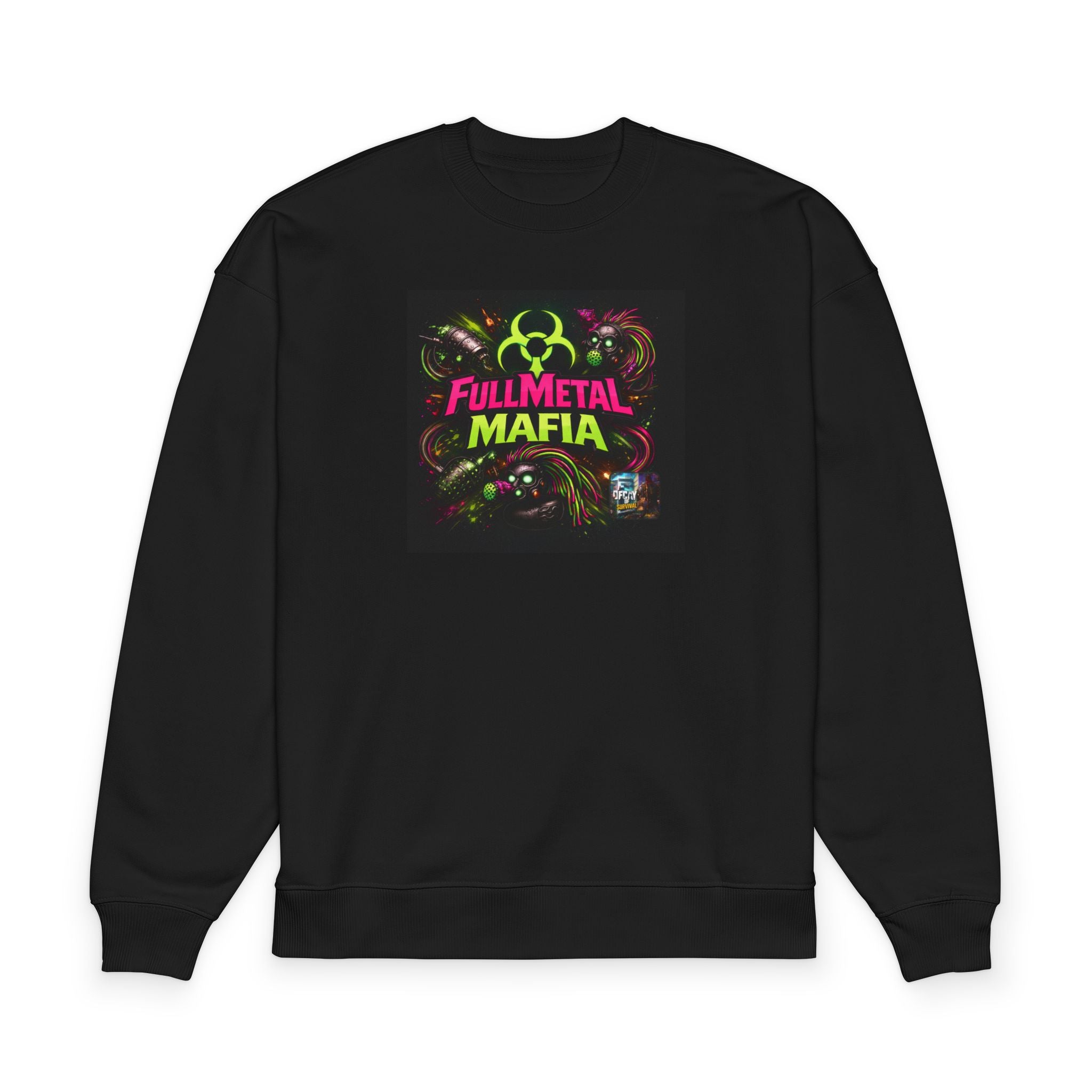 Fullmetal Mafia Graphic Sweatshirt — "Survival" Back Print