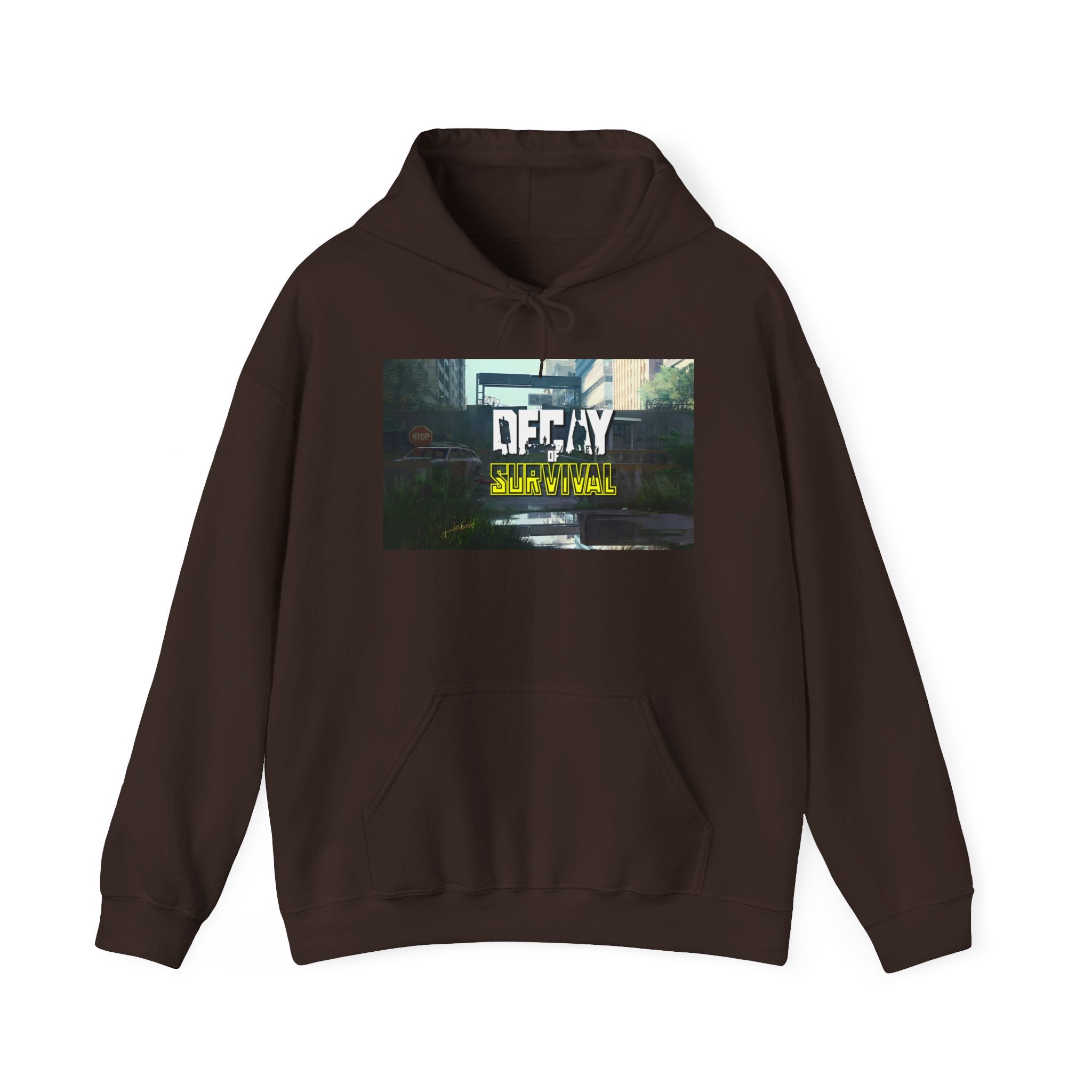 Decay Of Survival Hoodie - Urban Streetwear Graphic Pullover