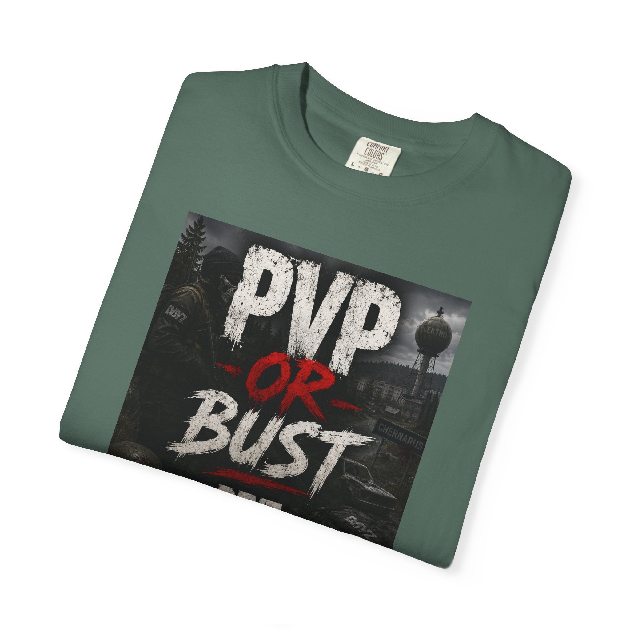 PVP or Bust T-Shirt — DayZ PvP Survival Gamer Tee