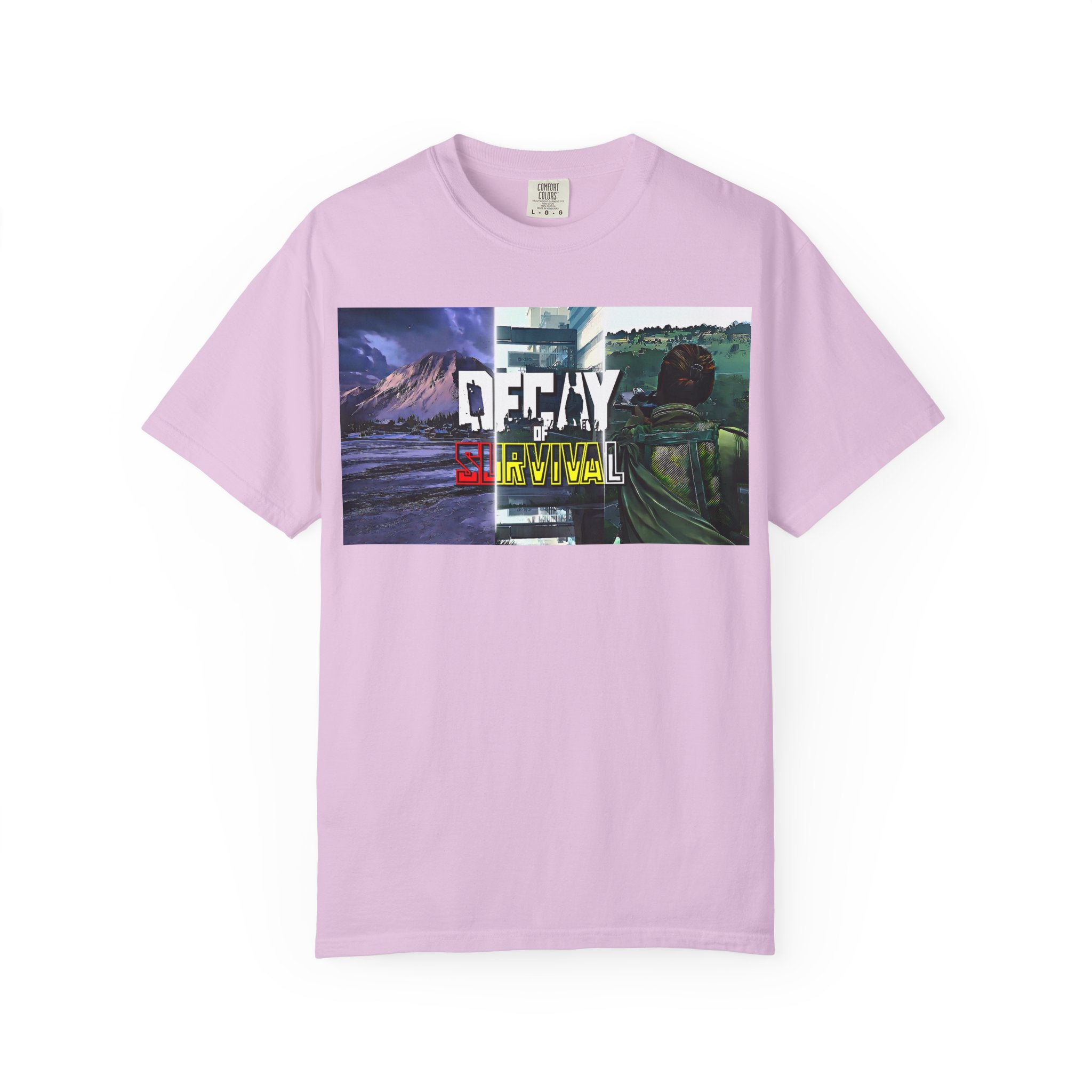 Decay Of Survival Retro Graphic T-Shirt — "OFFDAY Survival" Gamer Adventure Tee