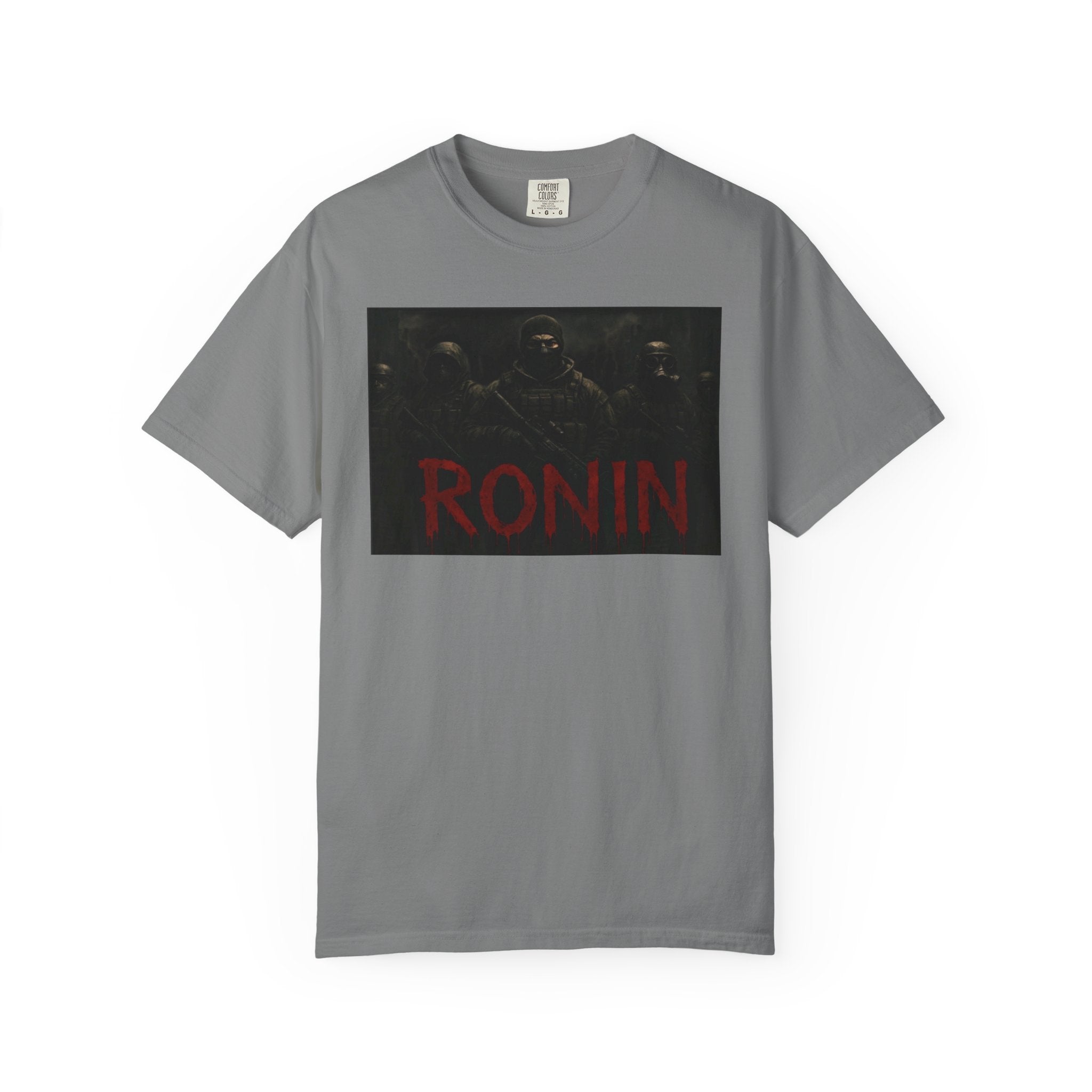 Ronin Graphic T-Shirt — 'Ronin' Front & 'Survival' Back Streetwear Tee