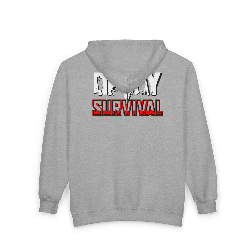Decay of Survival "RONIN" Zip Hoodie — Post-Apocalyptic Gamer Jacket