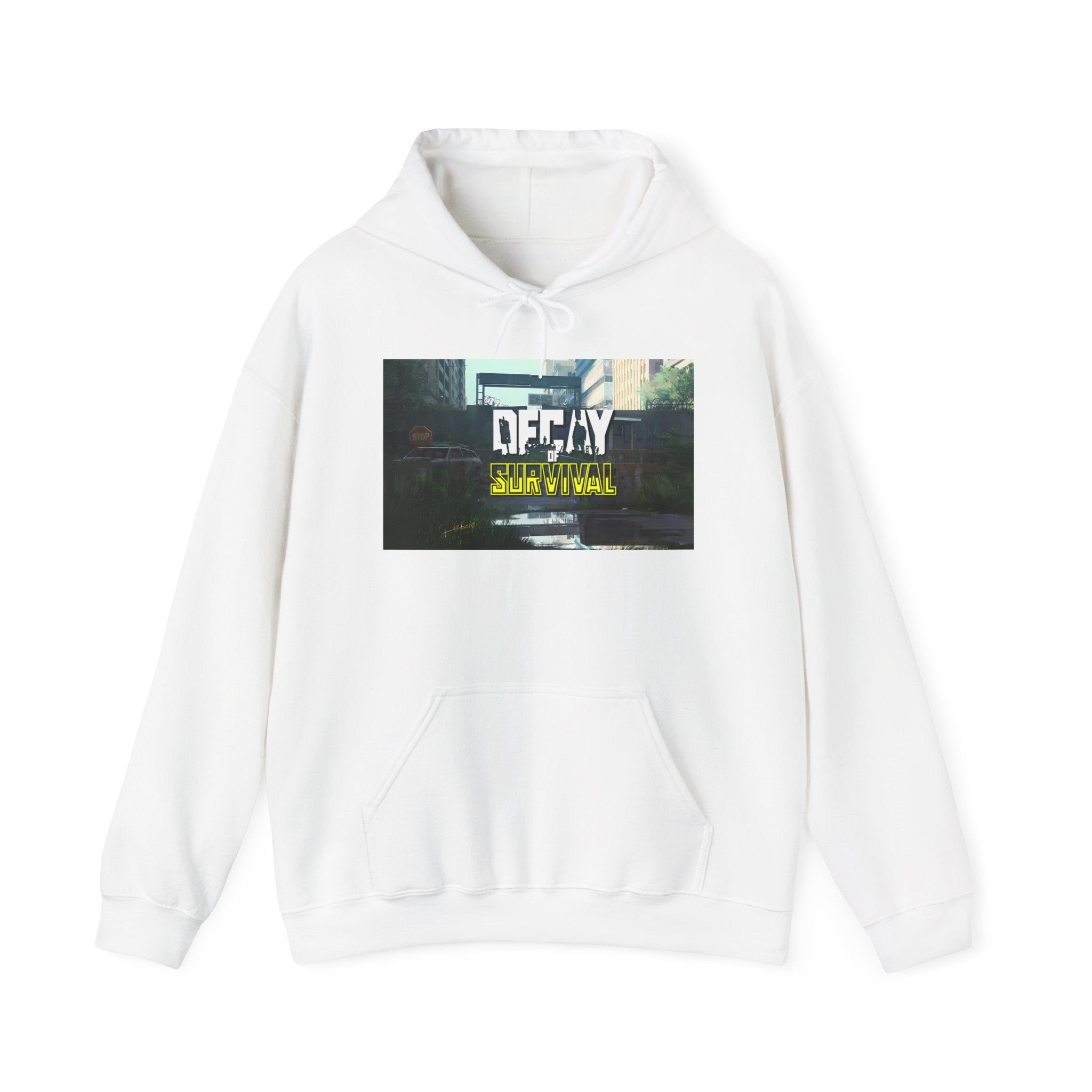 Decay Of Survival Hoodie - Urban Streetwear Graphic Pullover
