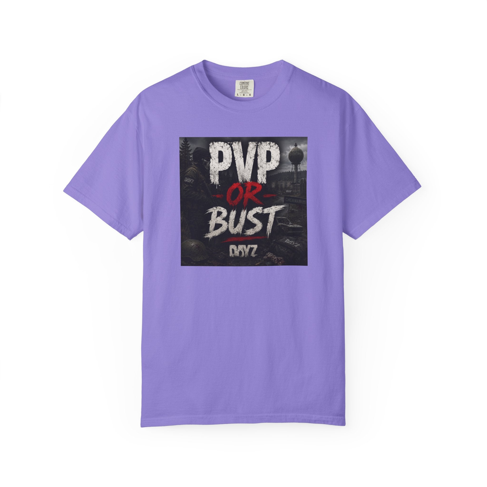 PVP or Bust T-Shirt — DayZ PvP Survival Gamer Tee