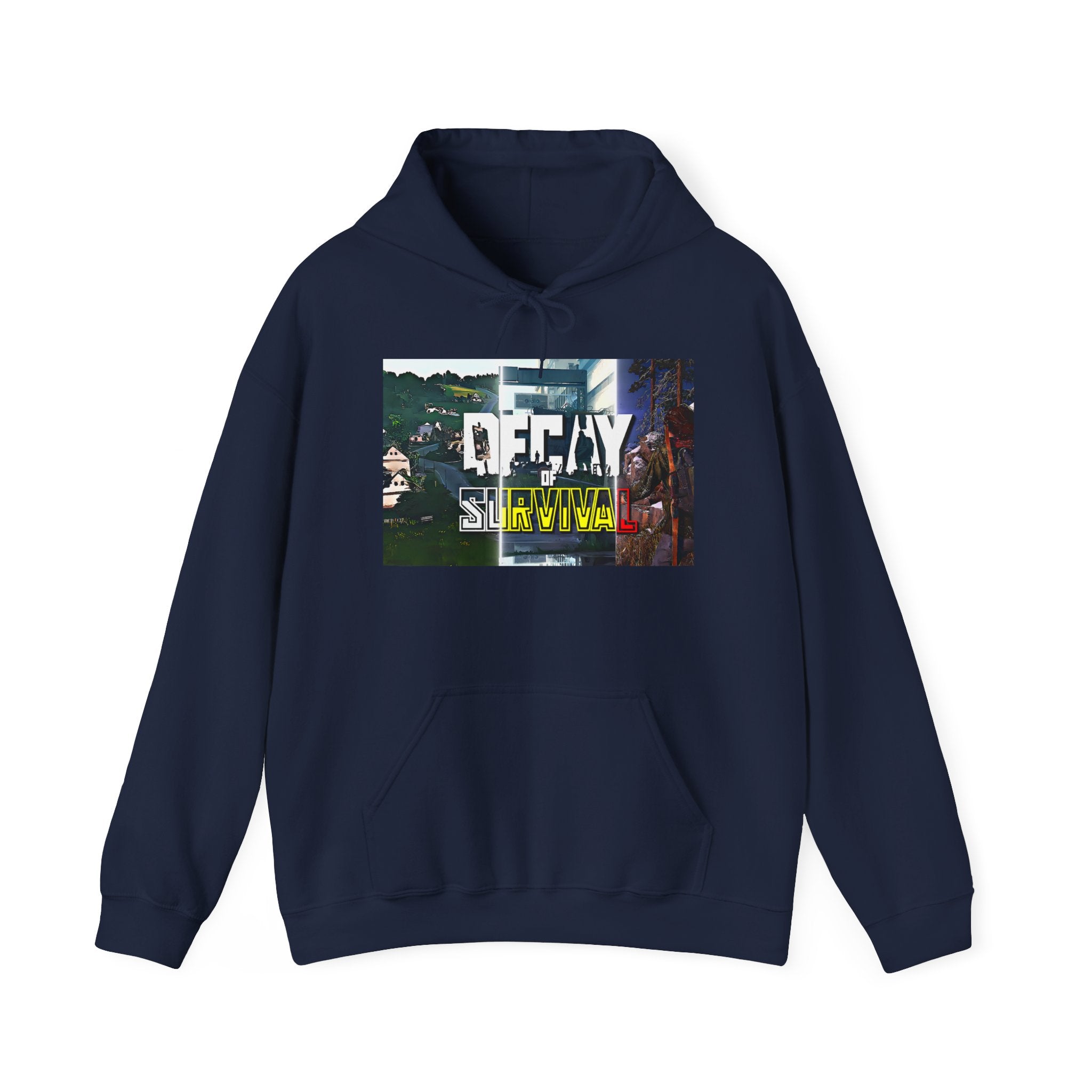 Decay Of Survival Hoodie — Post-Apocalyptic Graphic Pullover