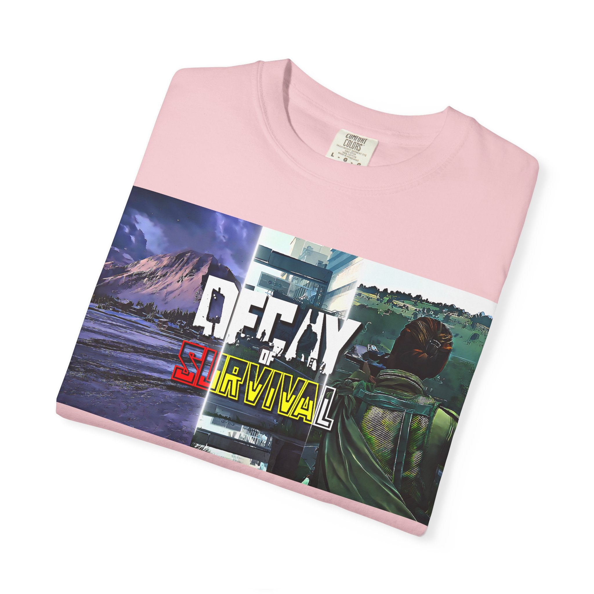Decay Of Survival Retro Graphic T-Shirt — "OFFDAY Survival" Gamer Adventure Tee