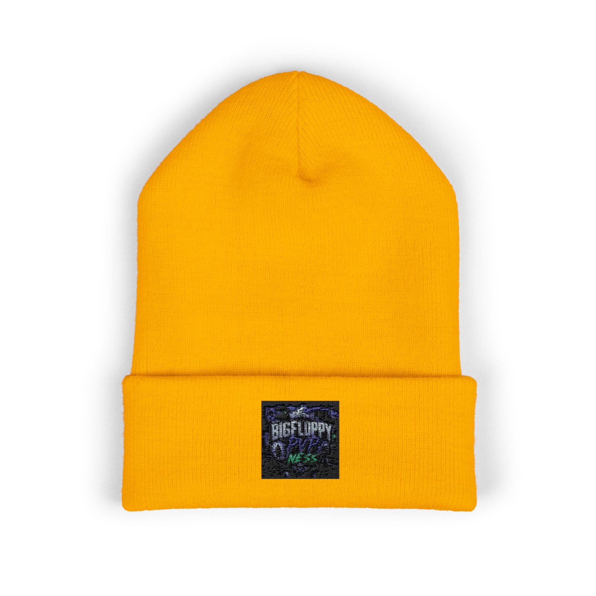 Embroidered 'Adventure Awaits' Classic Cuffed Beanie