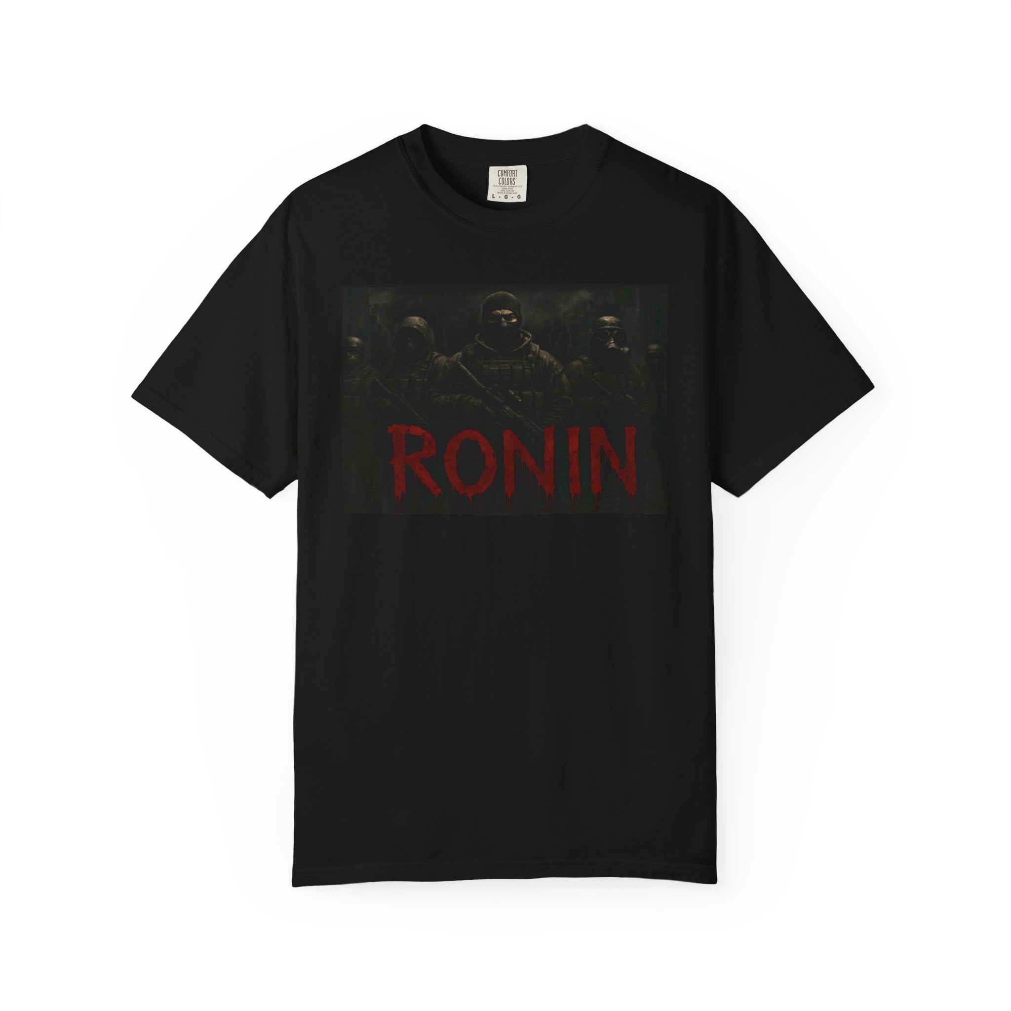 Ronin Graphic T-Shirt — 'Ronin' Front & 'Survival' Back Streetwear Tee