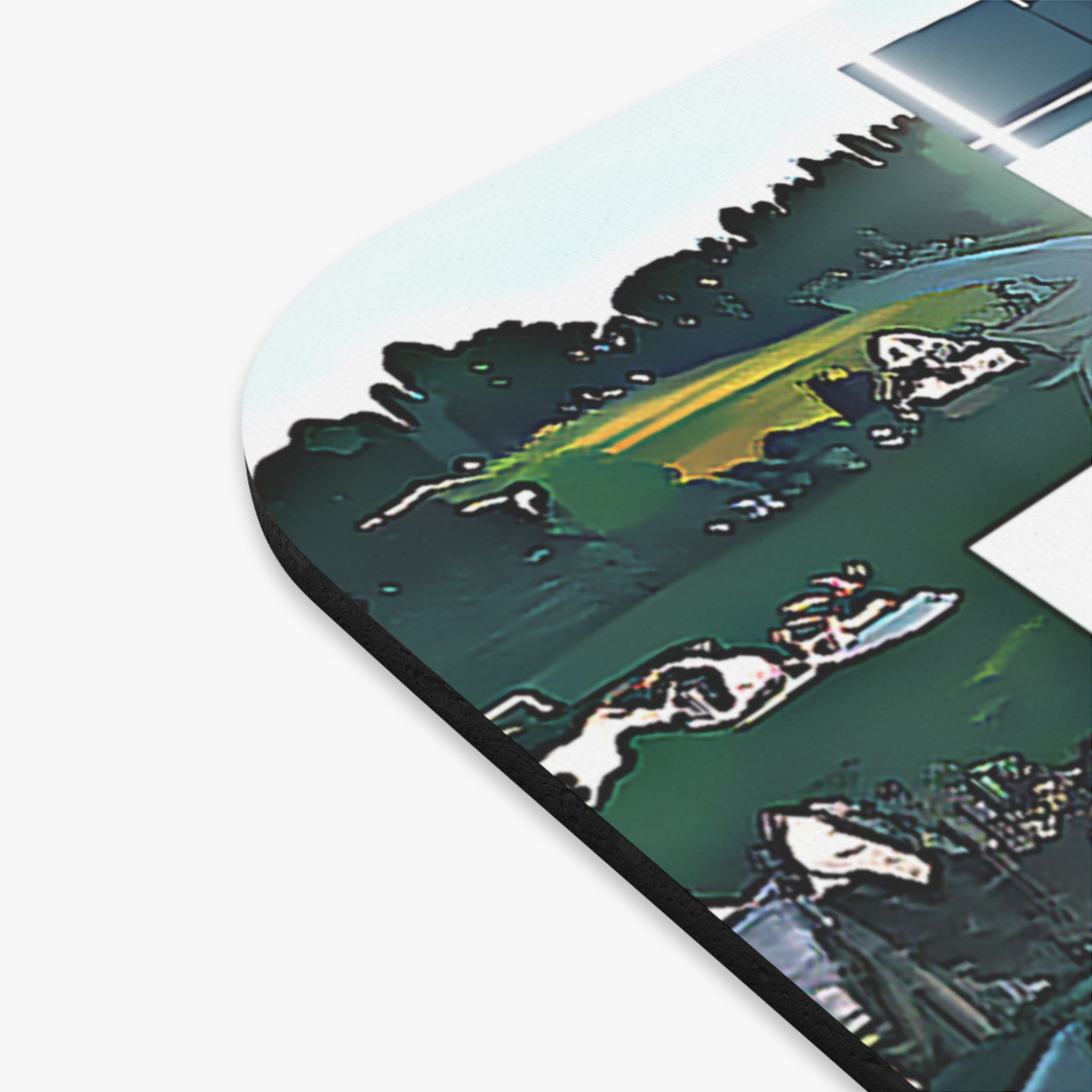 Decay Of Survival Mouse Pad — 'Decay of Survival' Graphic Desk Mat for Gamers