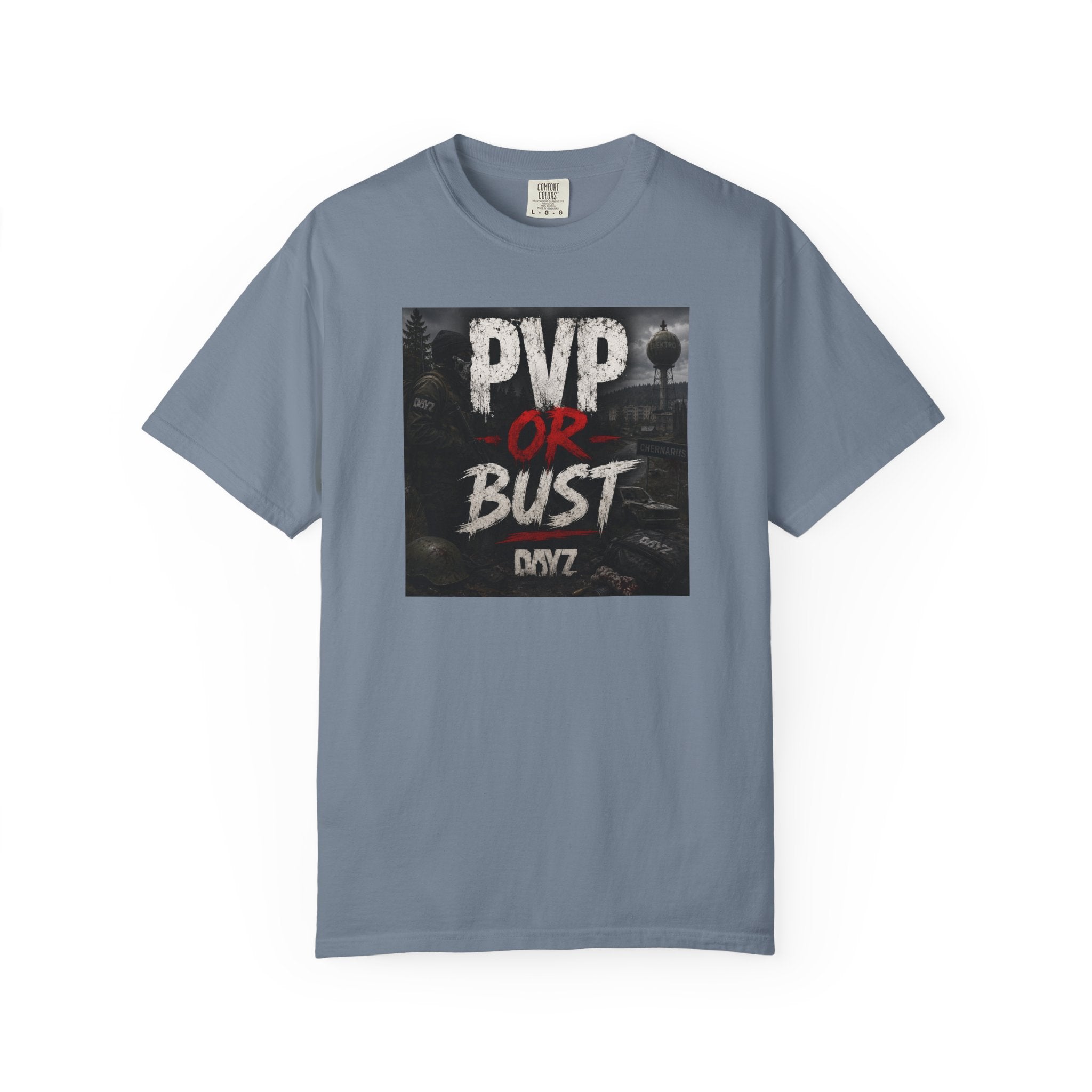 PVP or Bust T-Shirt — DayZ PvP Survival Gamer Tee