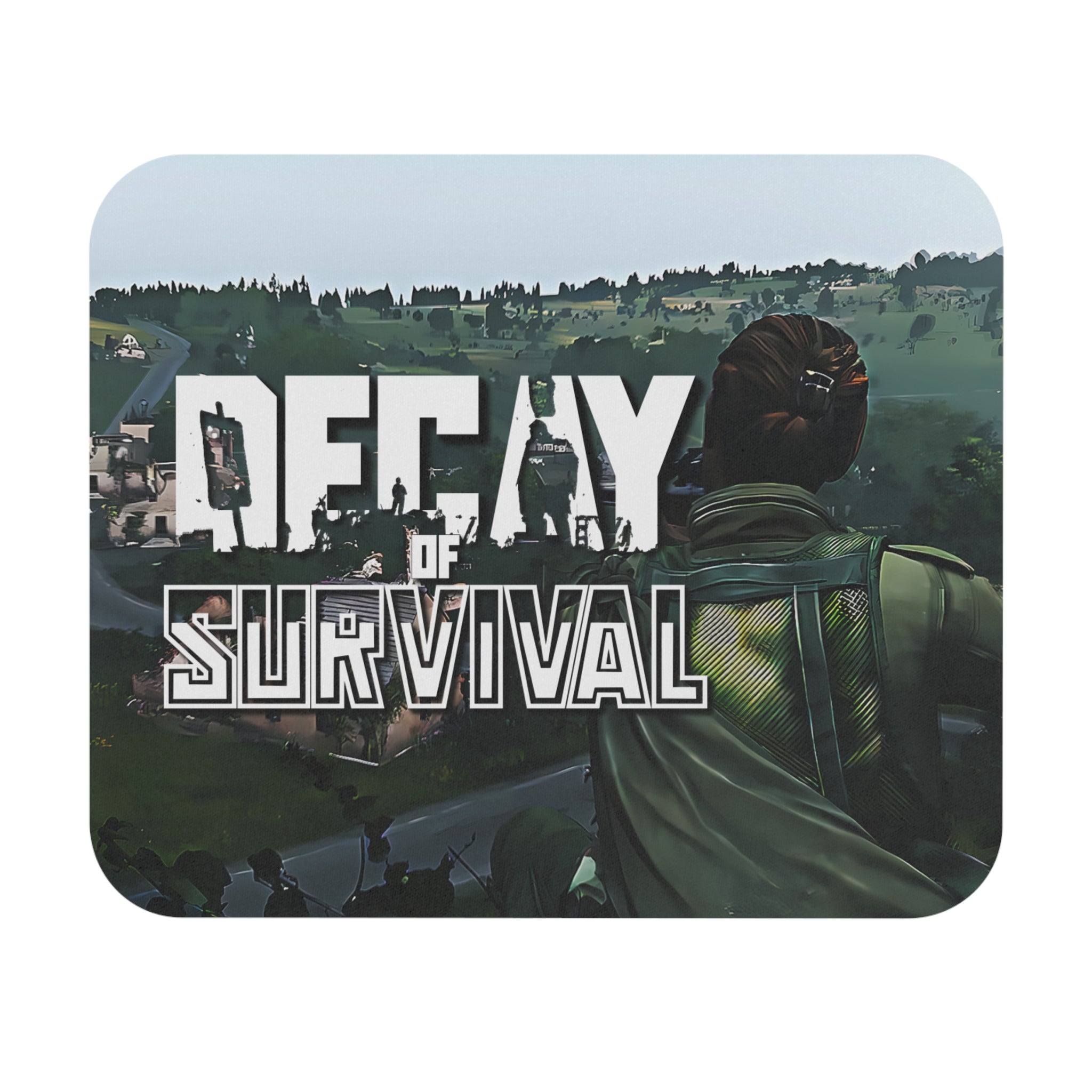 Decay of Survival Gaming Mouse Pad — Post-Apocalyptic Shooter Desk Mat