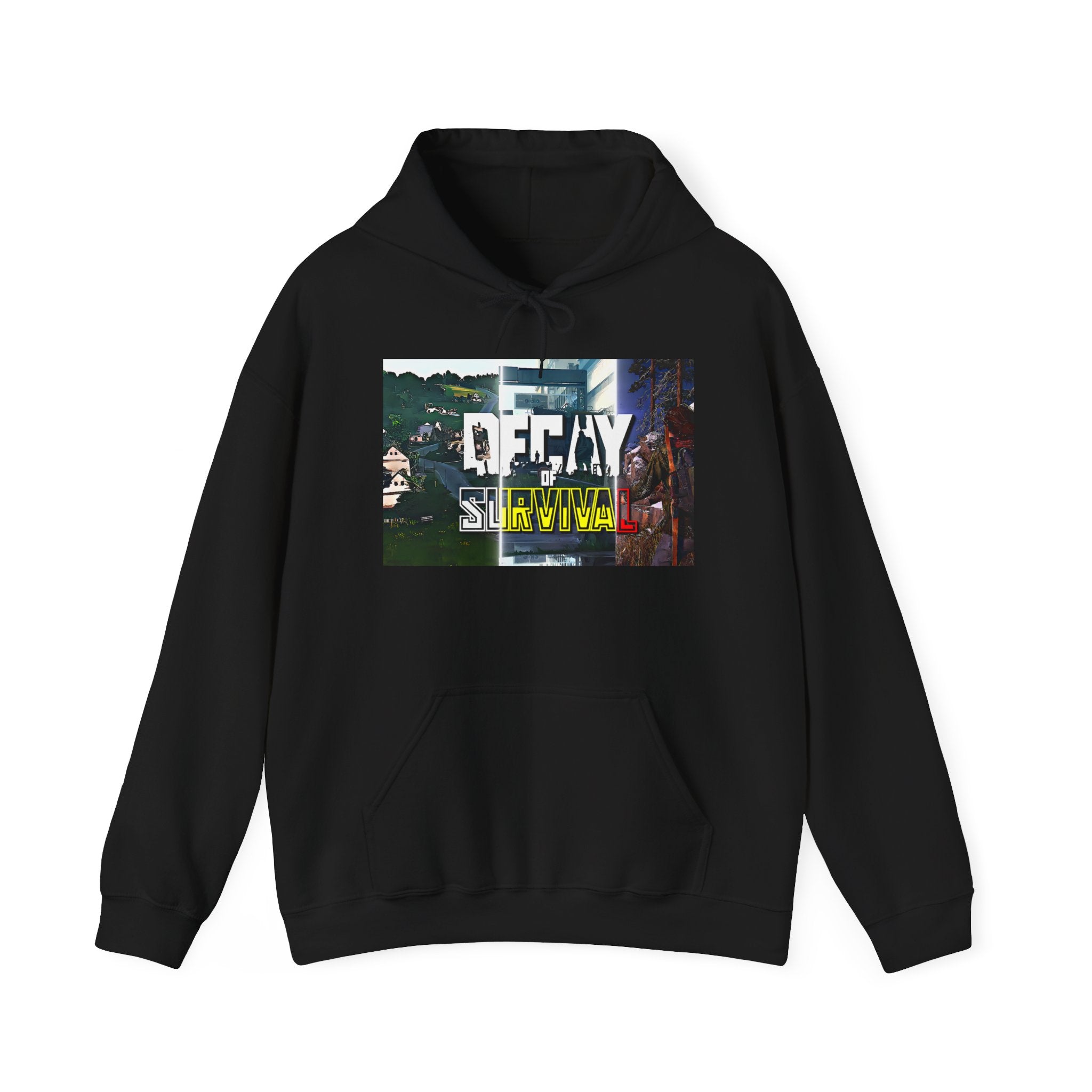 Decay Of Survival Hoodie — Post-Apocalyptic Graphic Pullover
