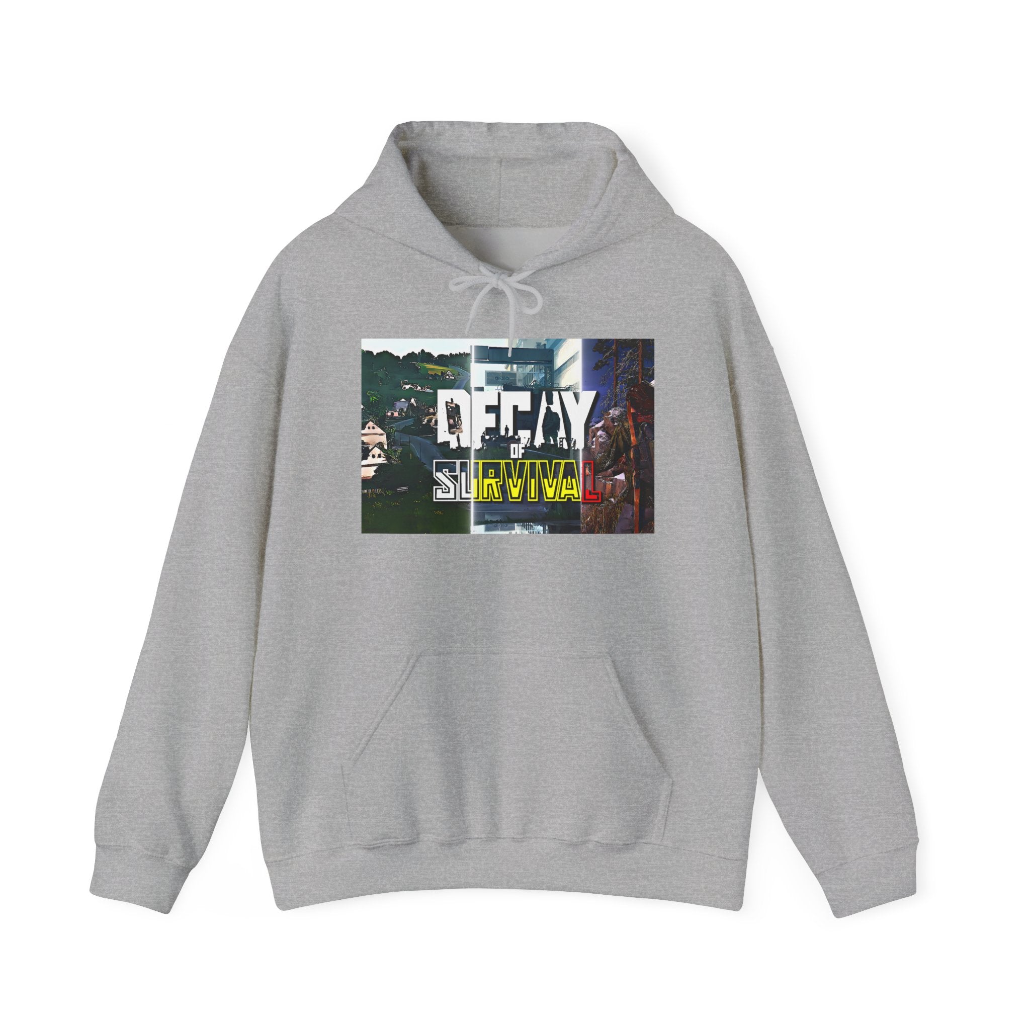 Decay Of Survival Hoodie — Post-Apocalyptic Graphic Pullover