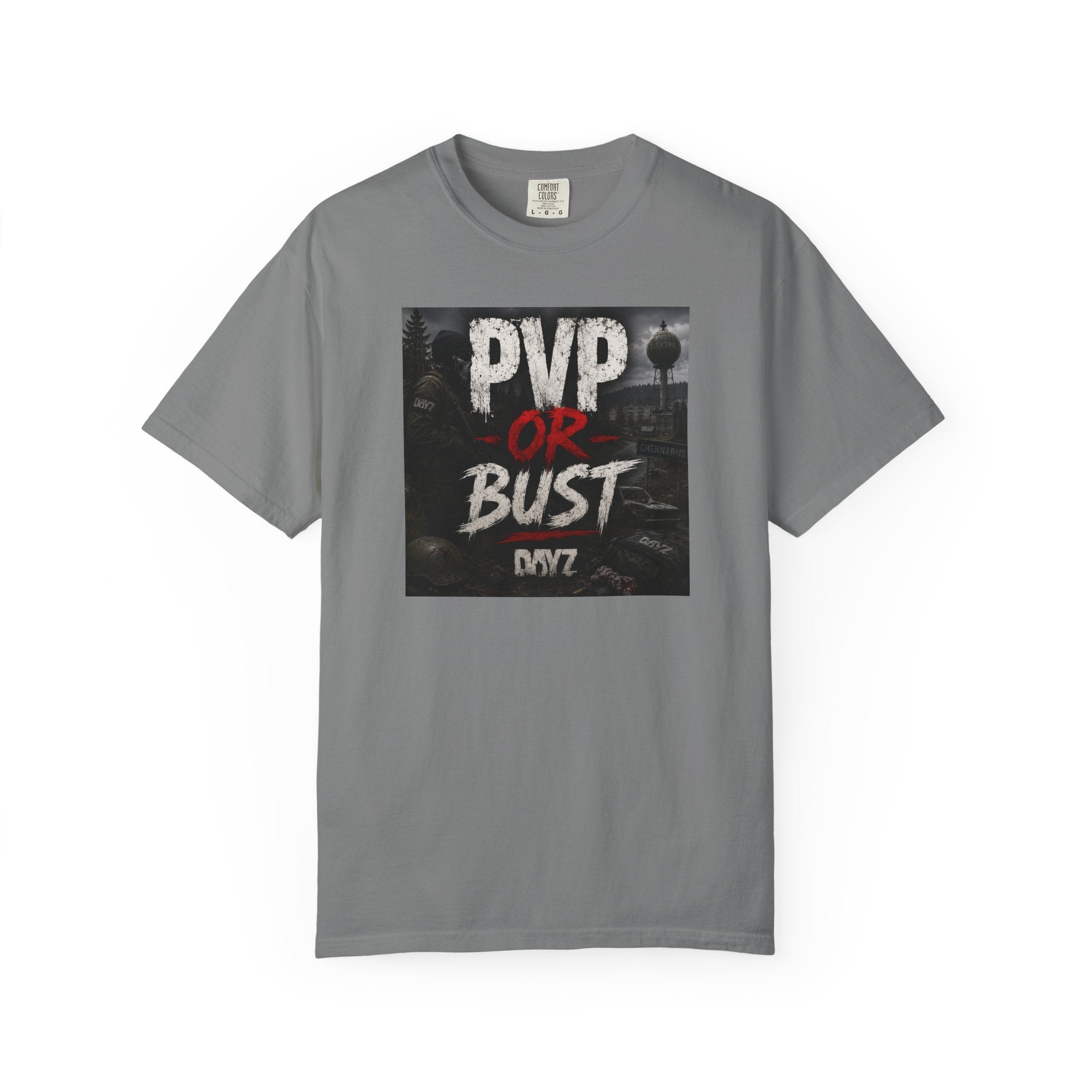 PVP or Bust T-Shirt — DayZ PvP Survival Gamer Tee