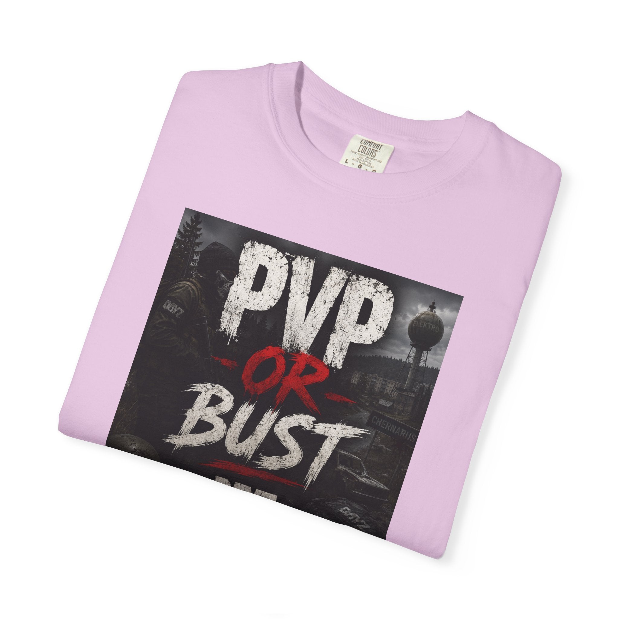 PVP or Bust T-Shirt — DayZ PvP Survival Gamer Tee